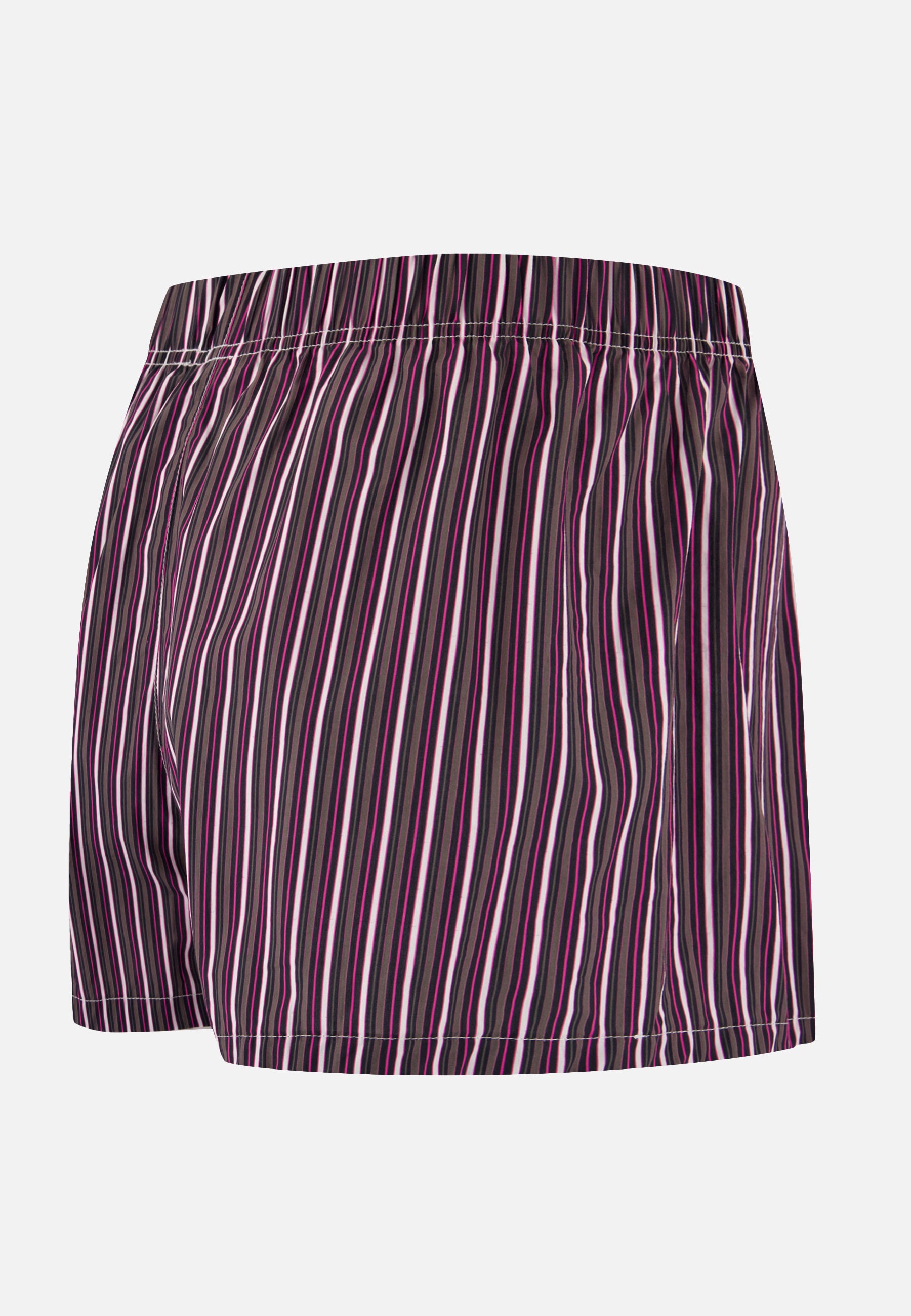 Caleçon matelas fuchsia à rayures en coton - Jacques Rayures Matelas Fuchsia