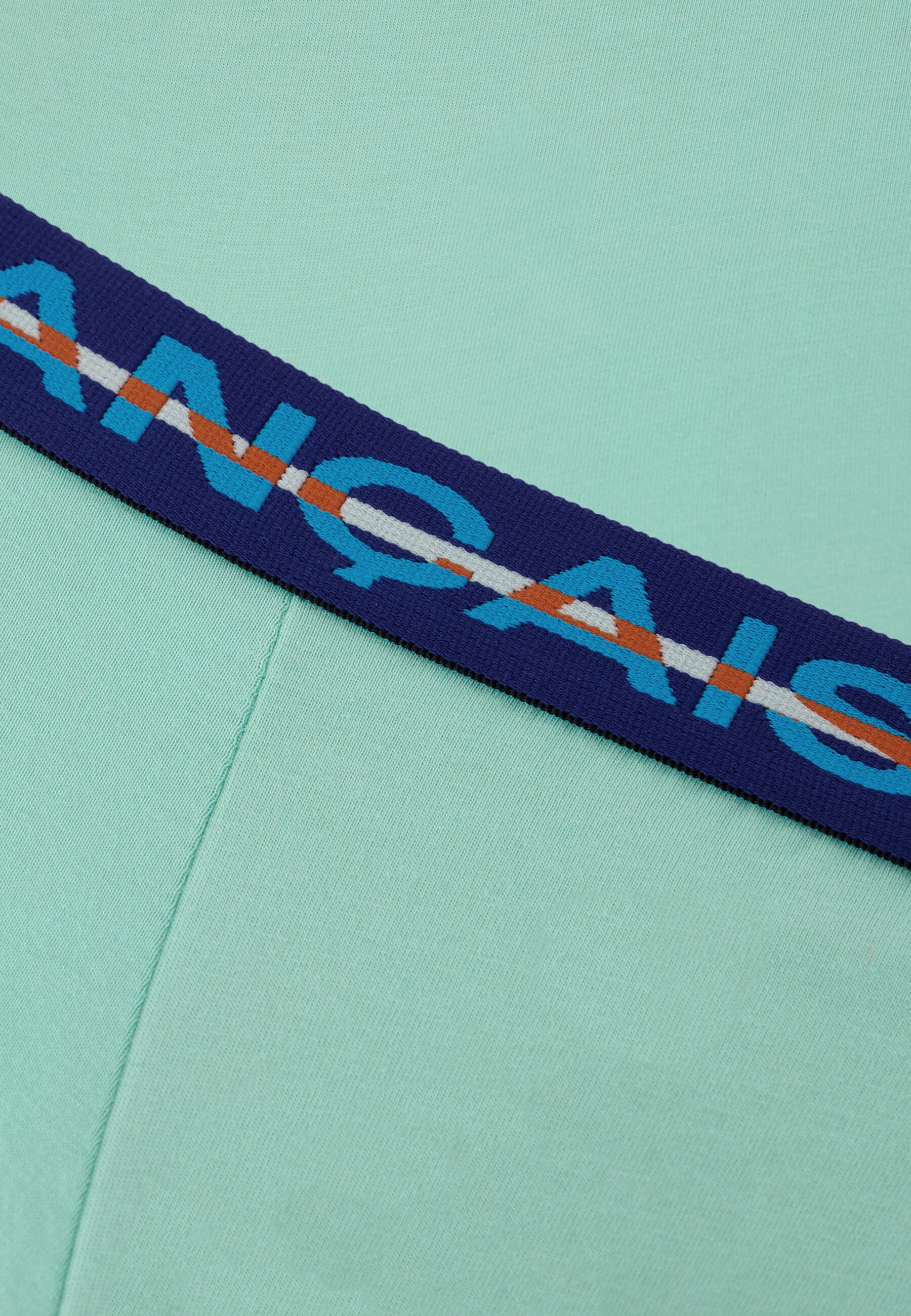 Boxer vert en coton - Redoutable Vert Azur