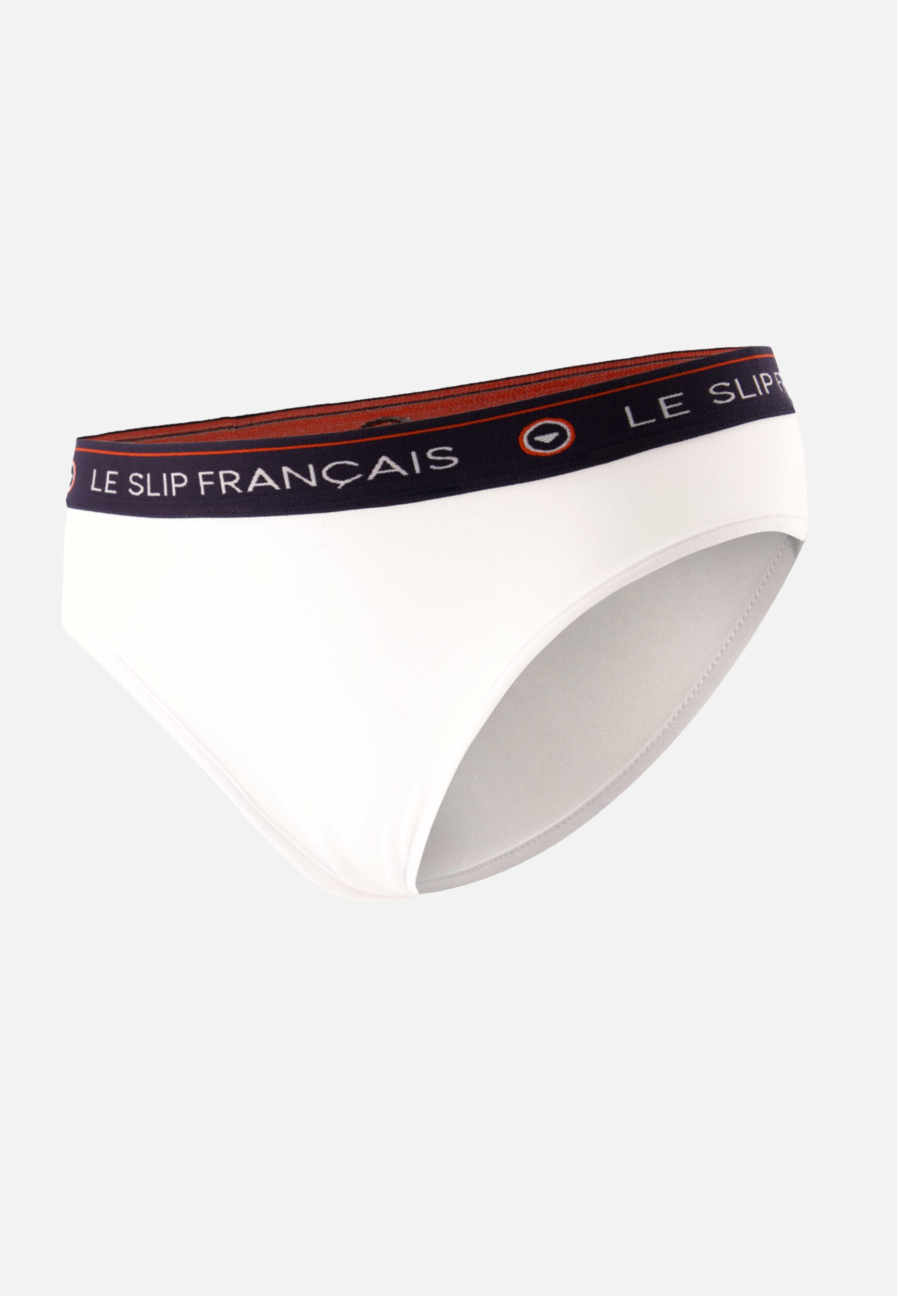 Culotte taille haute blanche en coton - Rieuse Blanc