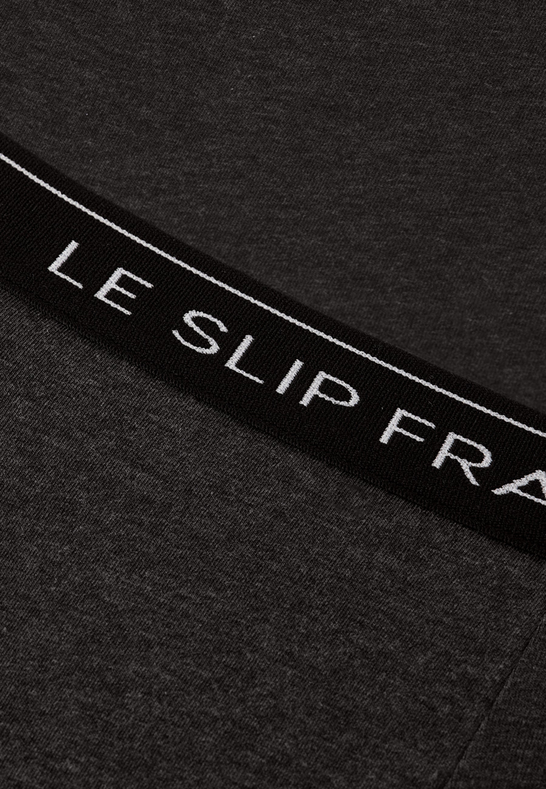 Boxer gris en coton - Redoutable Gris Anthracite