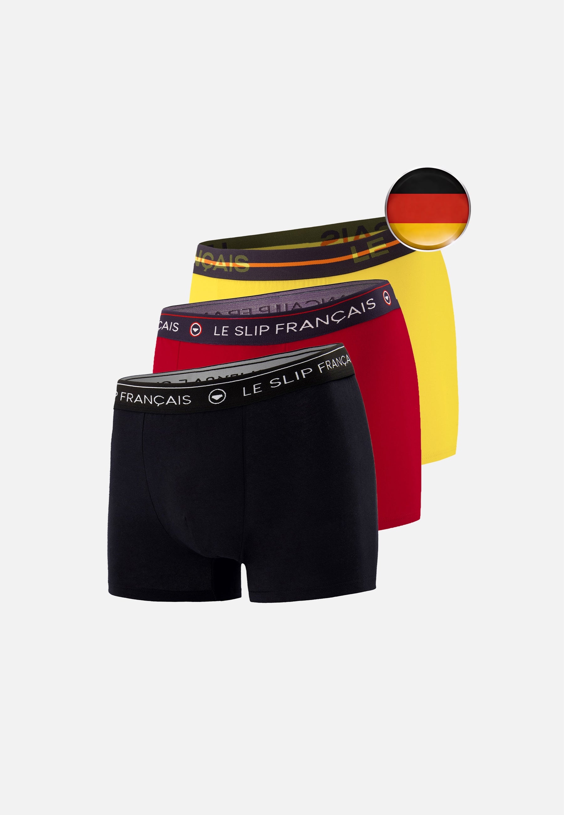 Lot de 3 boxers en coton - Pack Supporter Allemagne