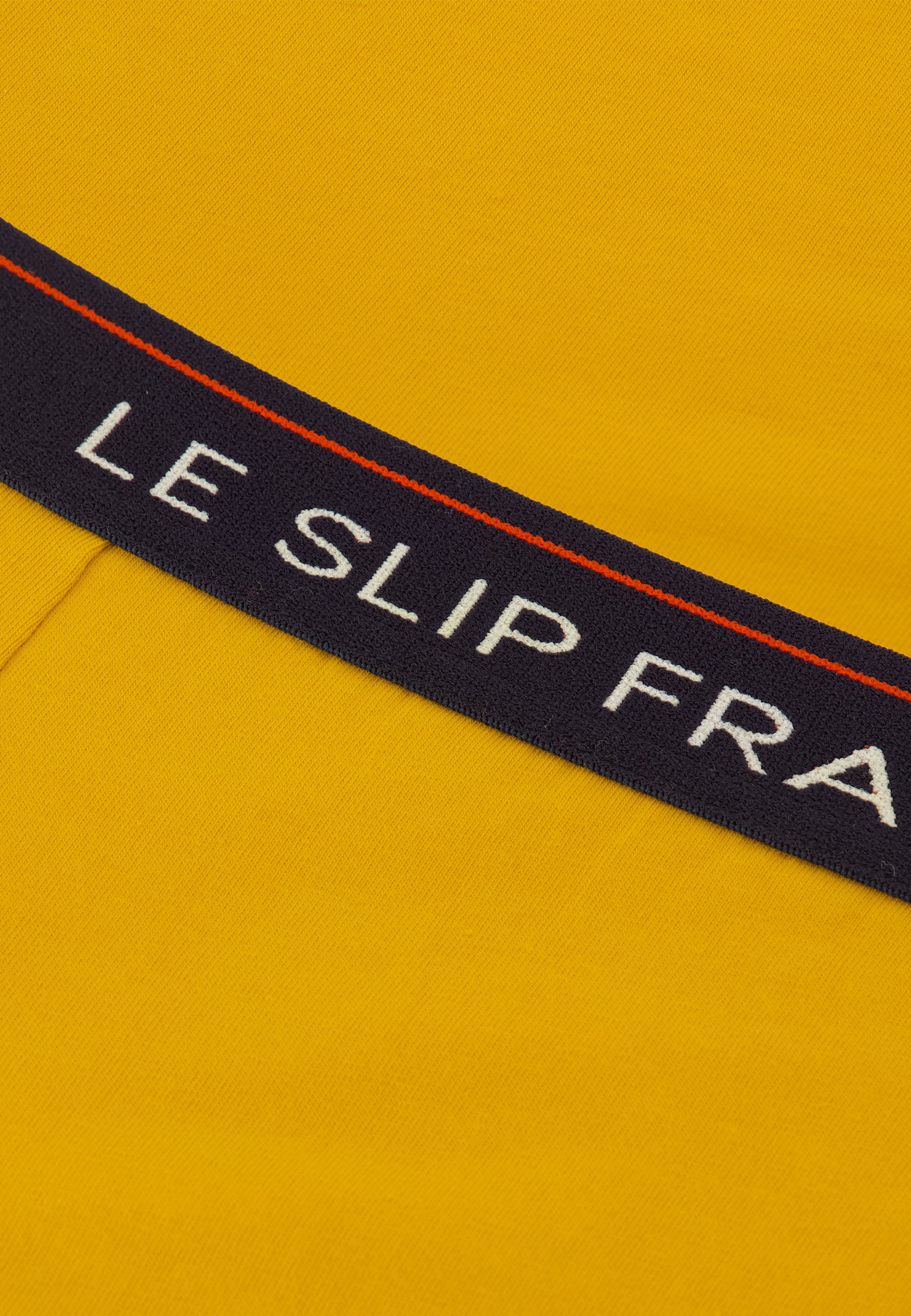 Orange cotton boxer shorts - Redoutable Mustard