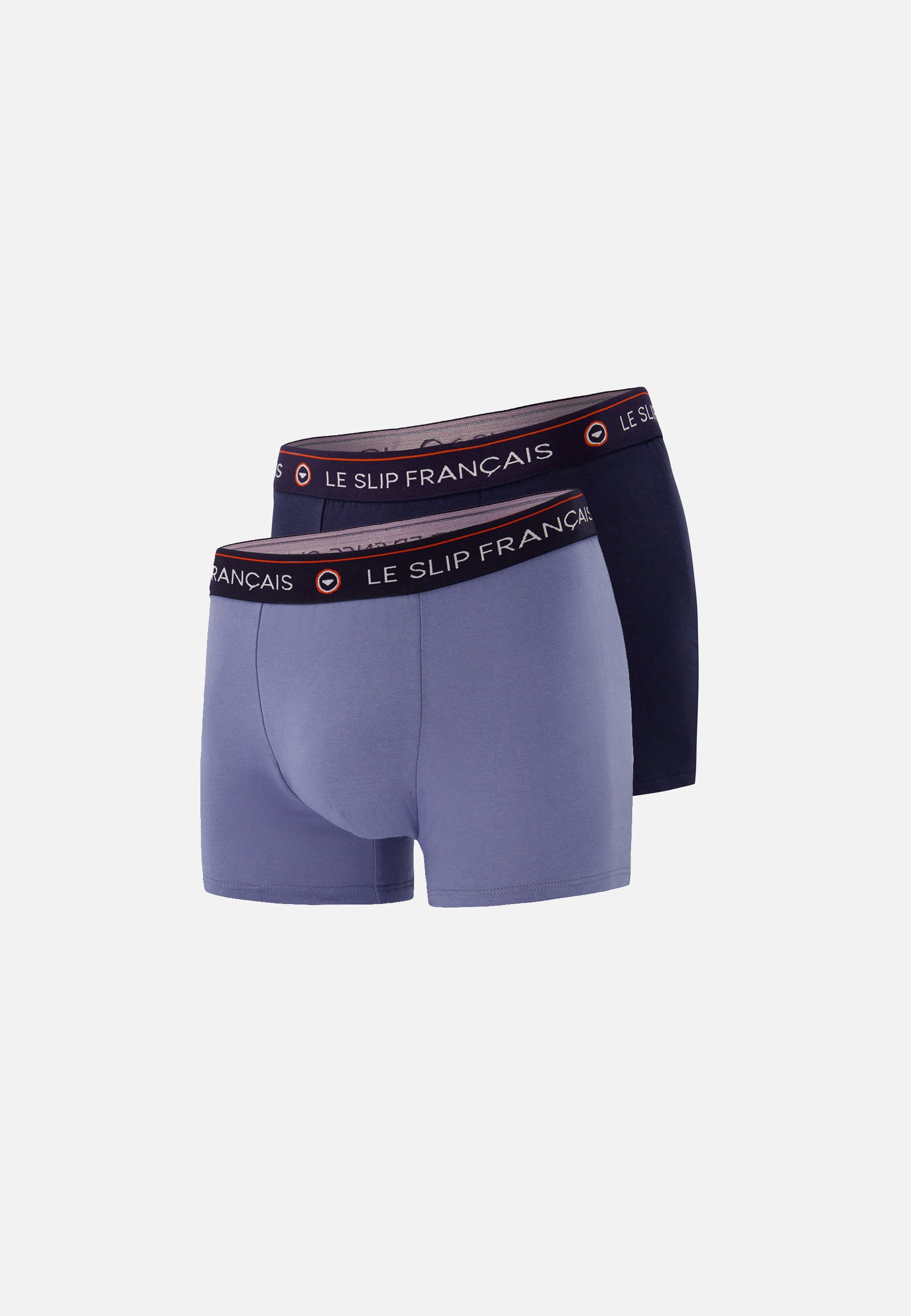 Pack of 2 cotton boxer shorts - Navy Blue Denim Boxers