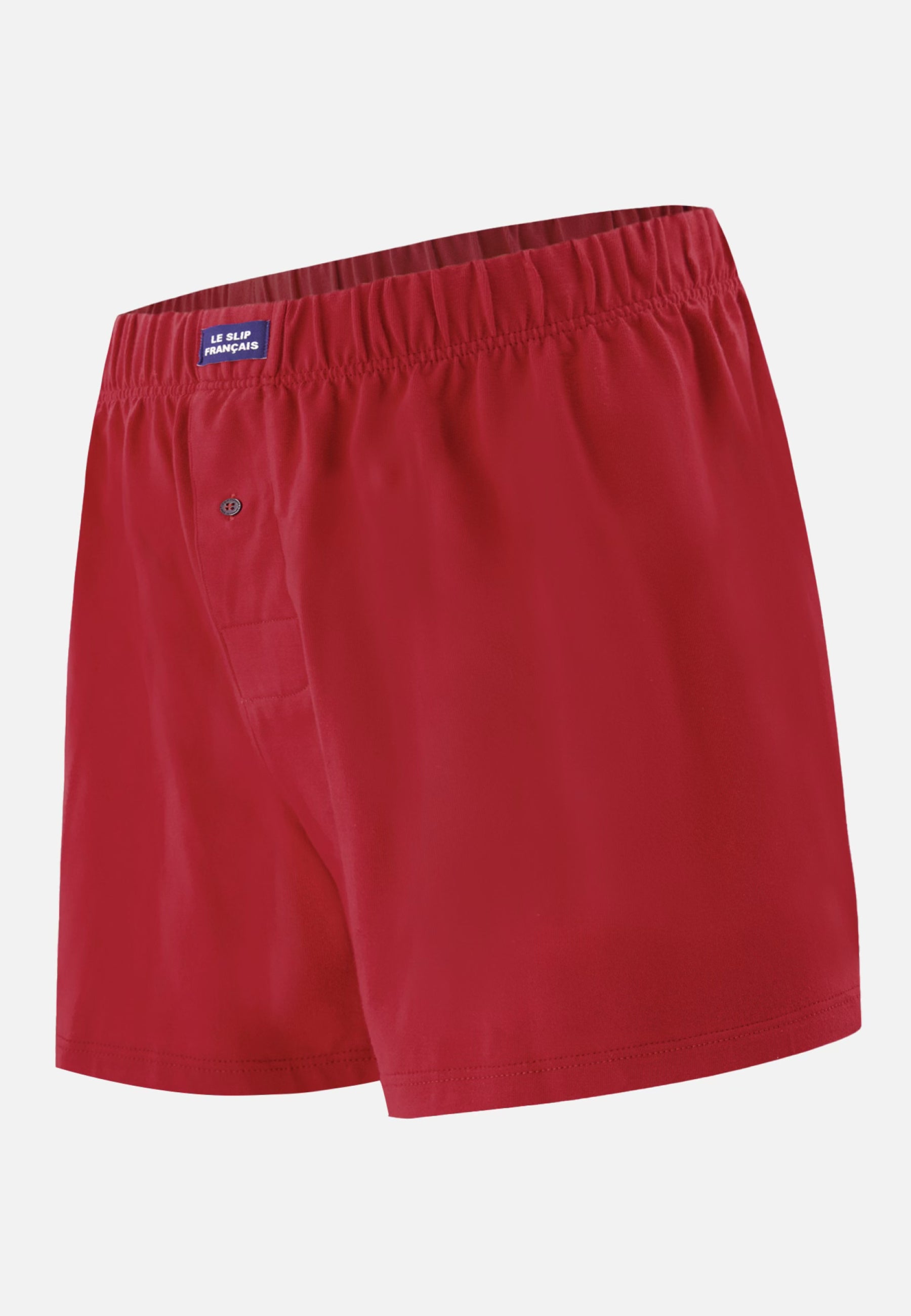 Caleçon rouge en jersey de coton - Fredo Rouge