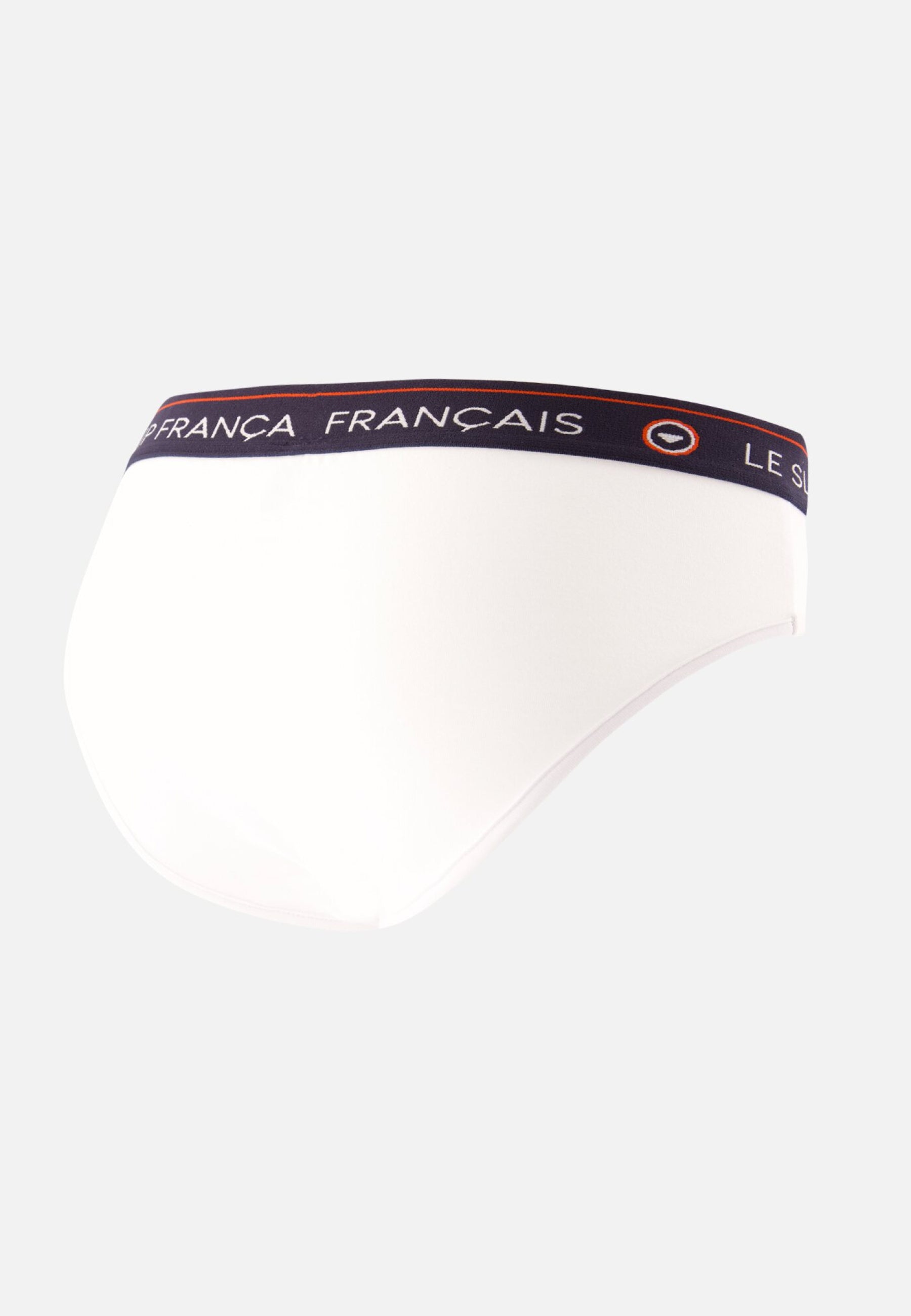 Lot de 2 culottes blanches en coton - Culotte Rieuse Blanche