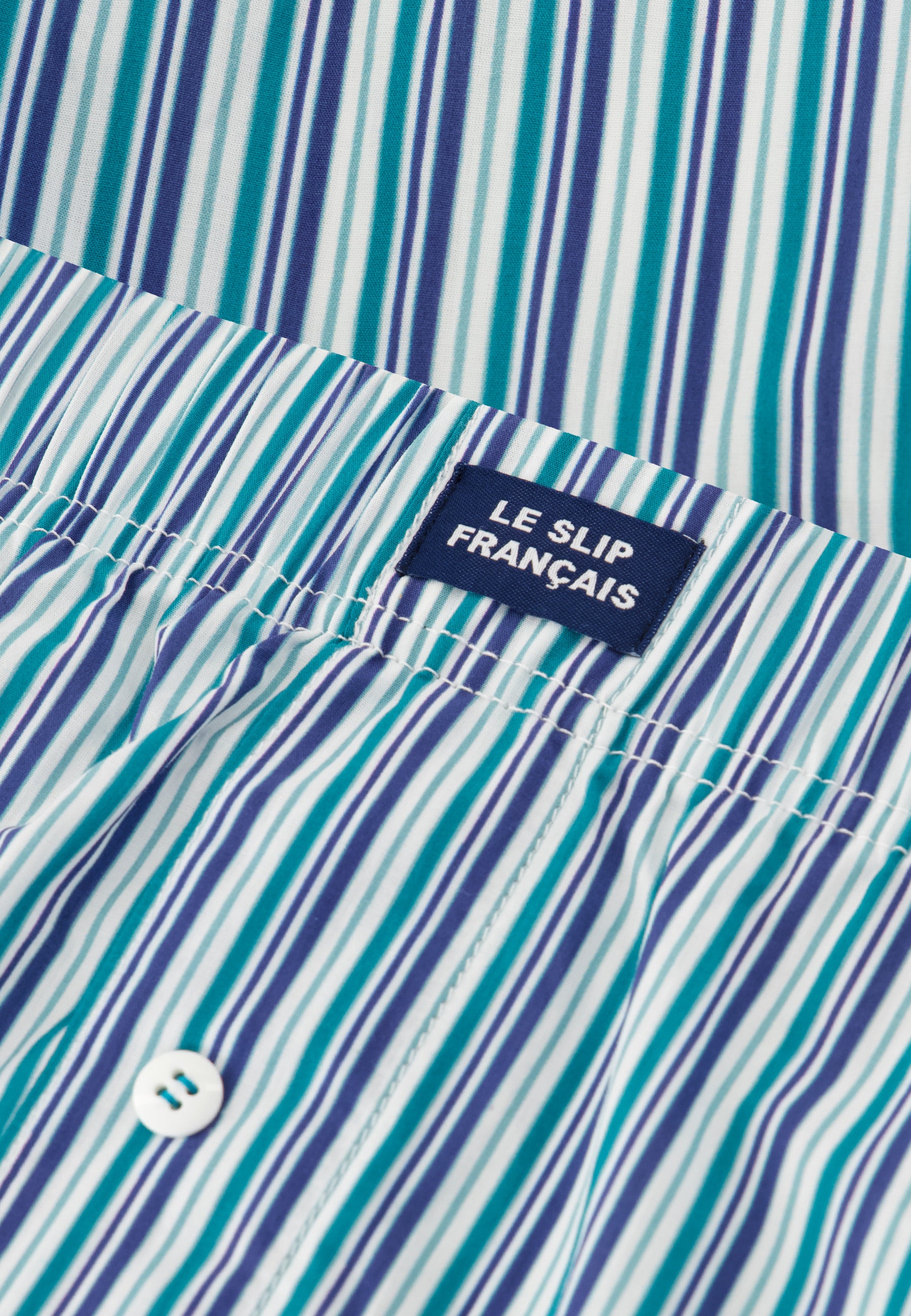 Topaz striped cotton mattress underpants - Jacques Rayures Matelas Topaz