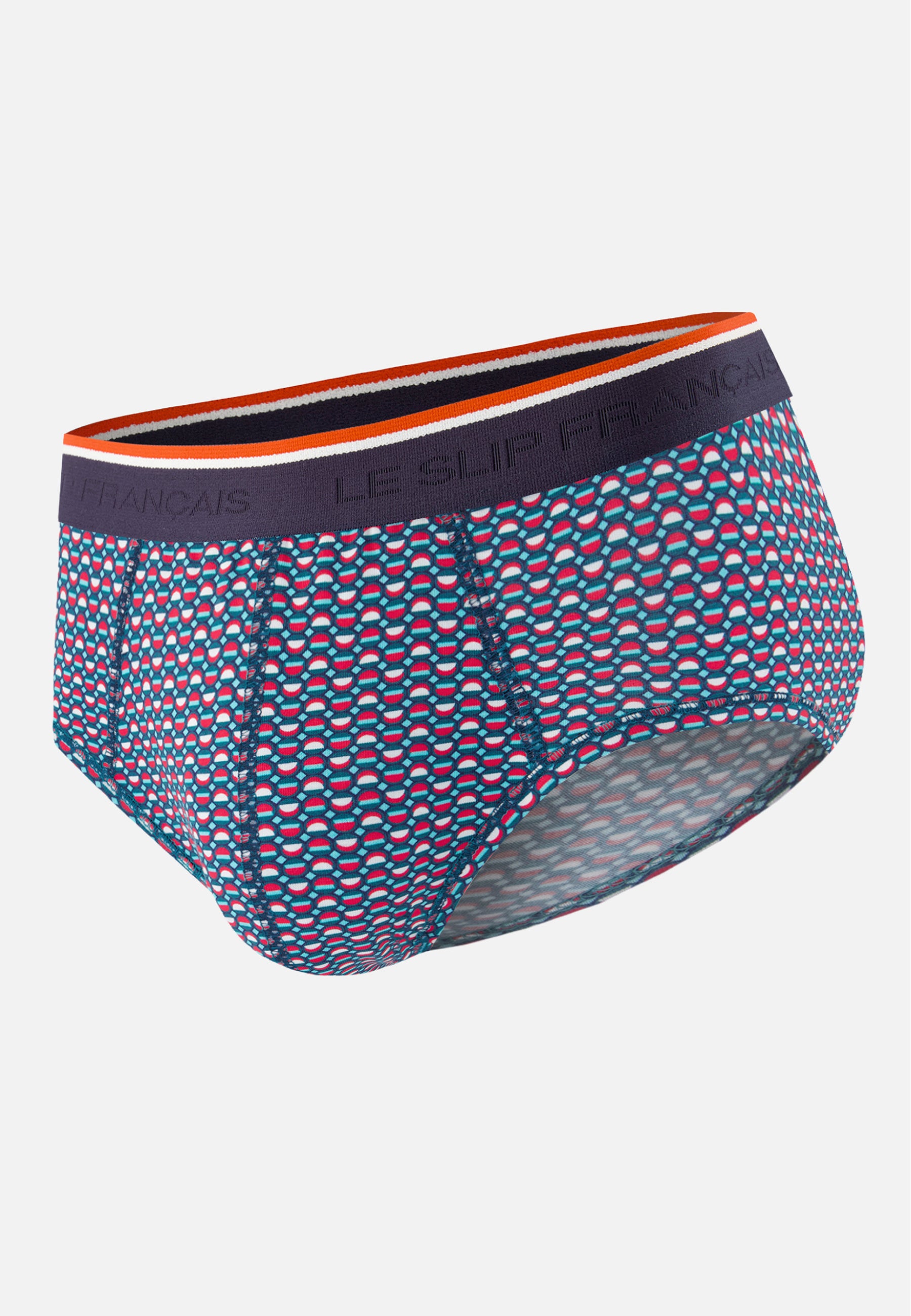 Slip vert à motif cercle en coton - Terrible Cercle Vert D'Eau