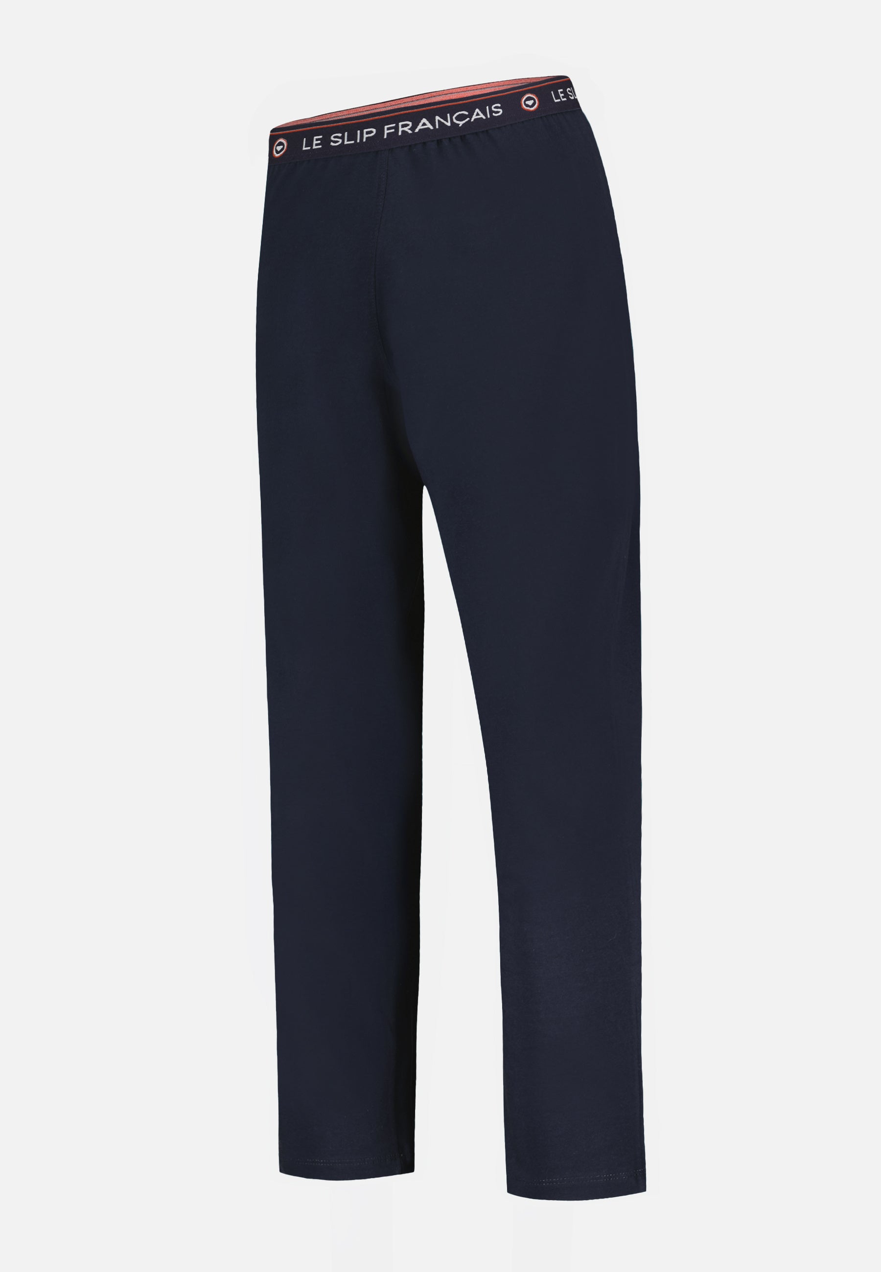Women's navy blue cotton long pyjama bottoms - Vigorous Marine