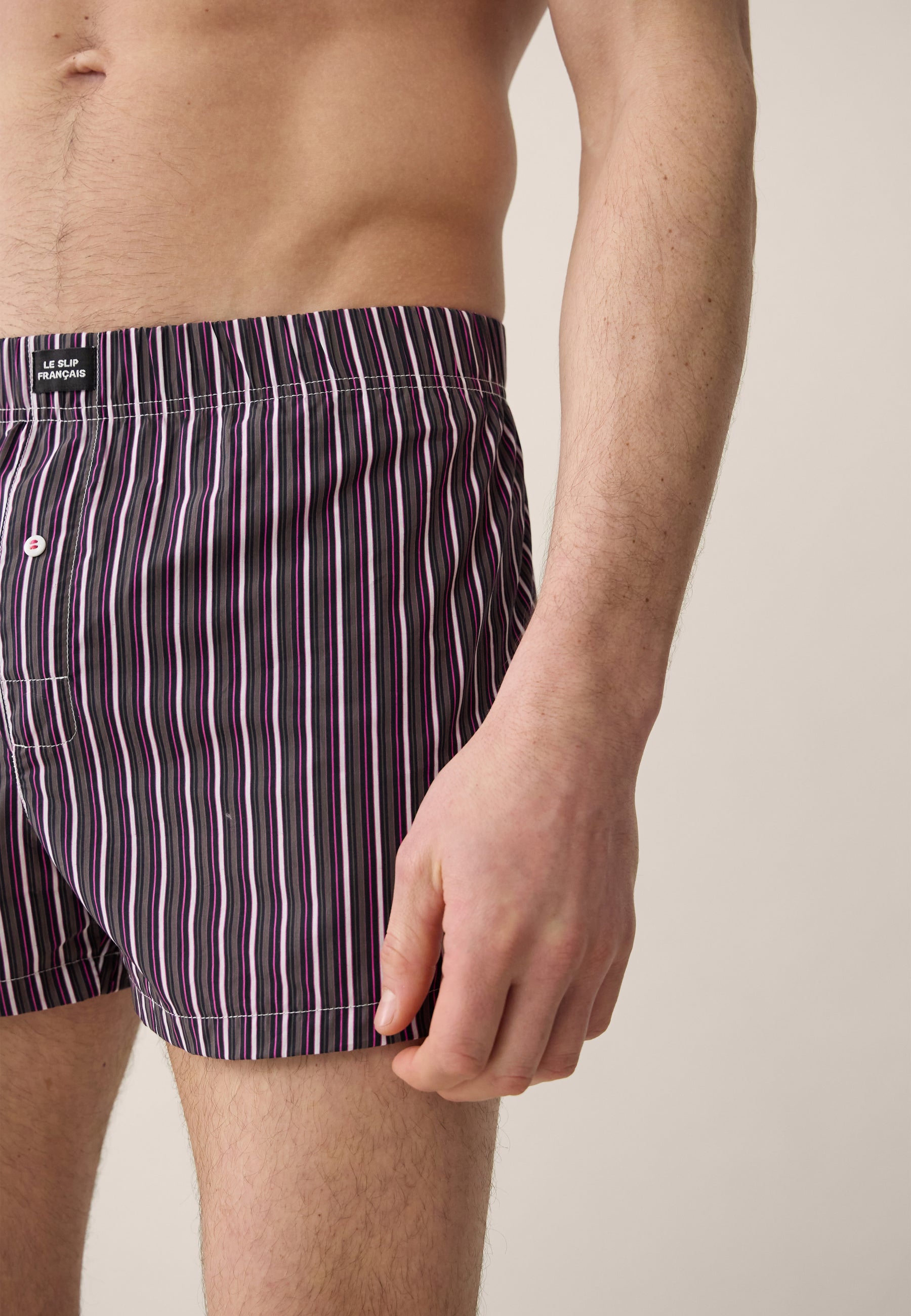 Pack of 2 cotton briefs - Sens Black Briefs Fuchsia Mattress