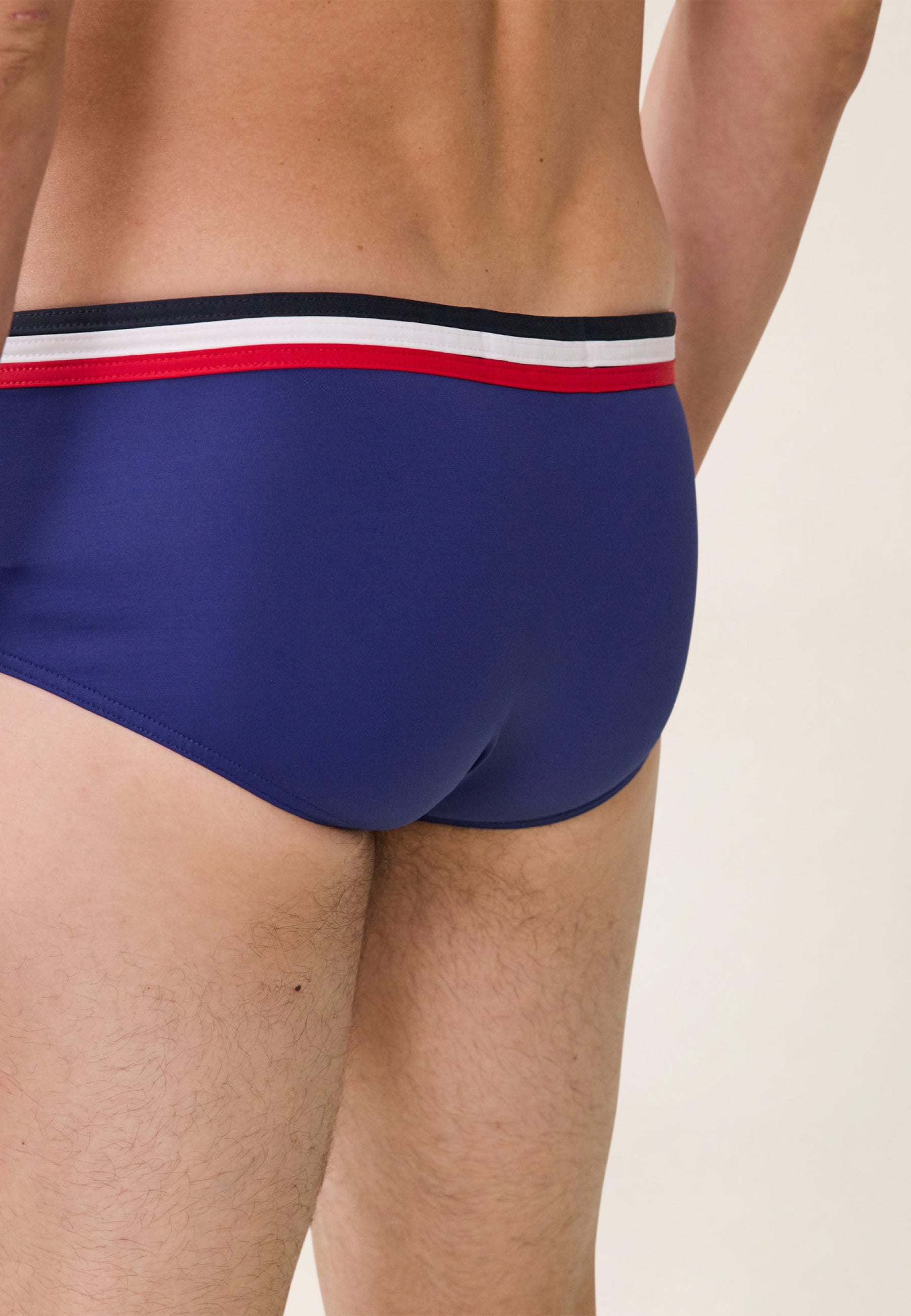 Slip de bain en polyamide - Amiral Indigo