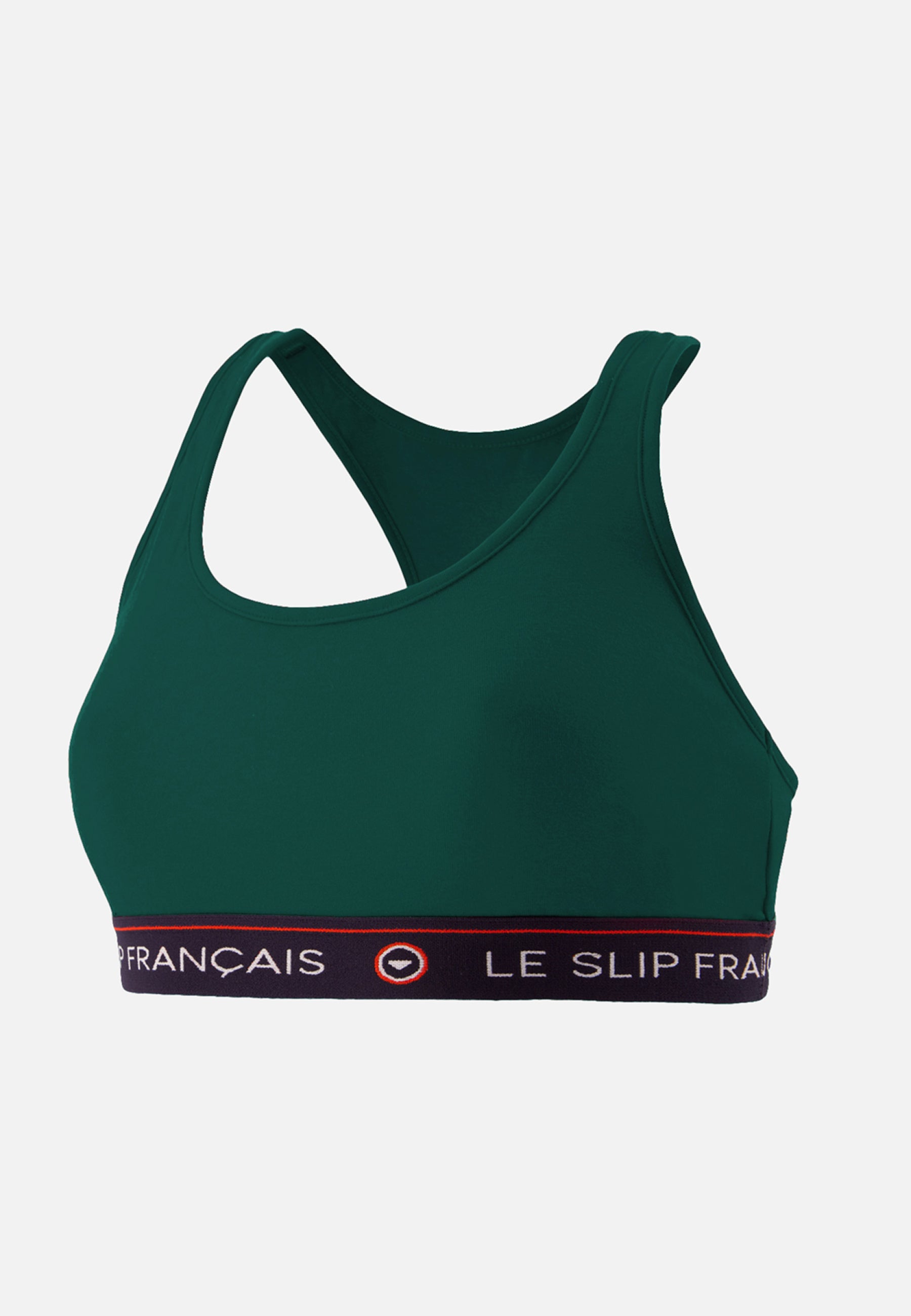Women's fir green cotton bra - Tapageuse Vert Sapin