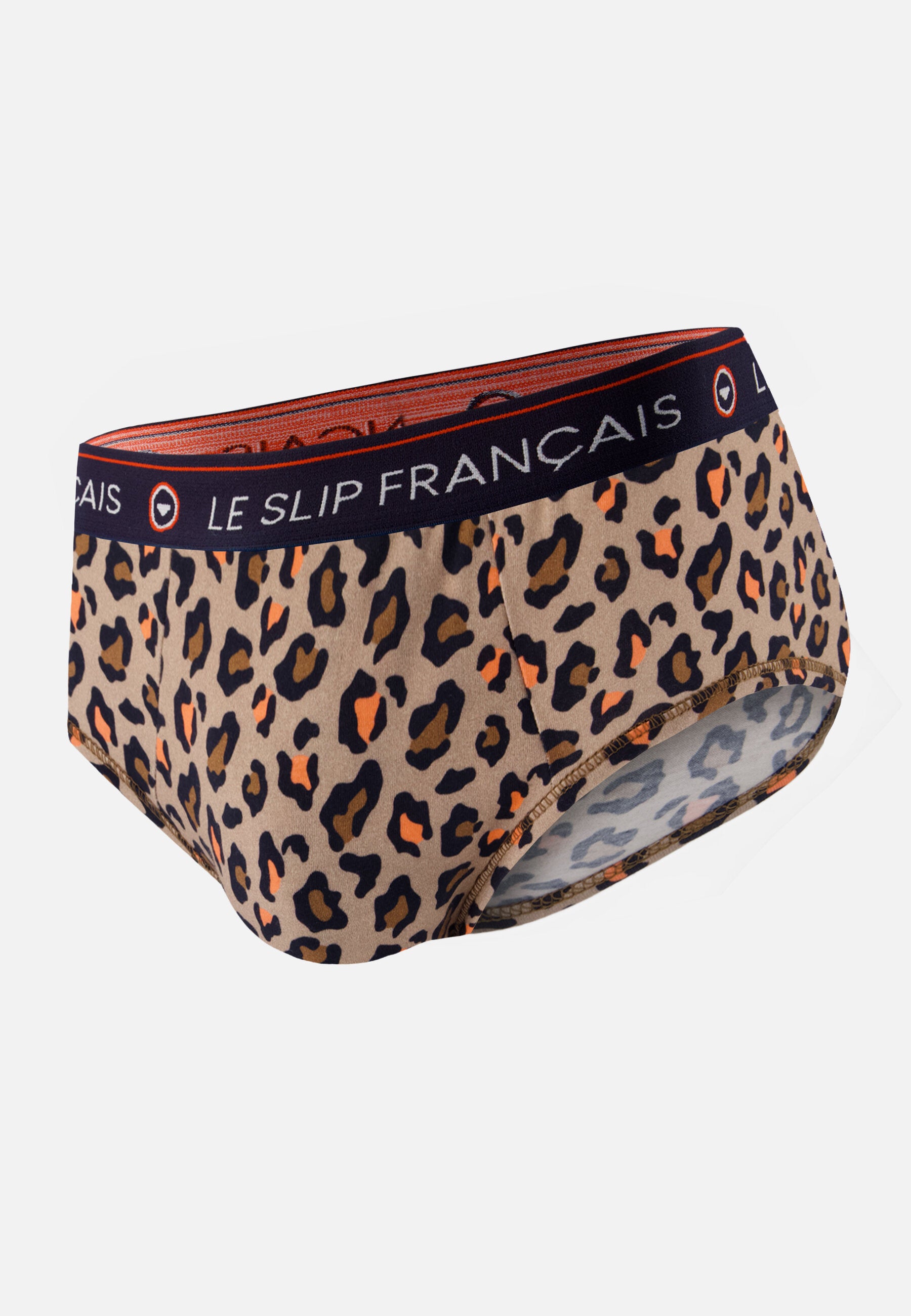 Slip à motif léopard en coton - Intrépide Léopard