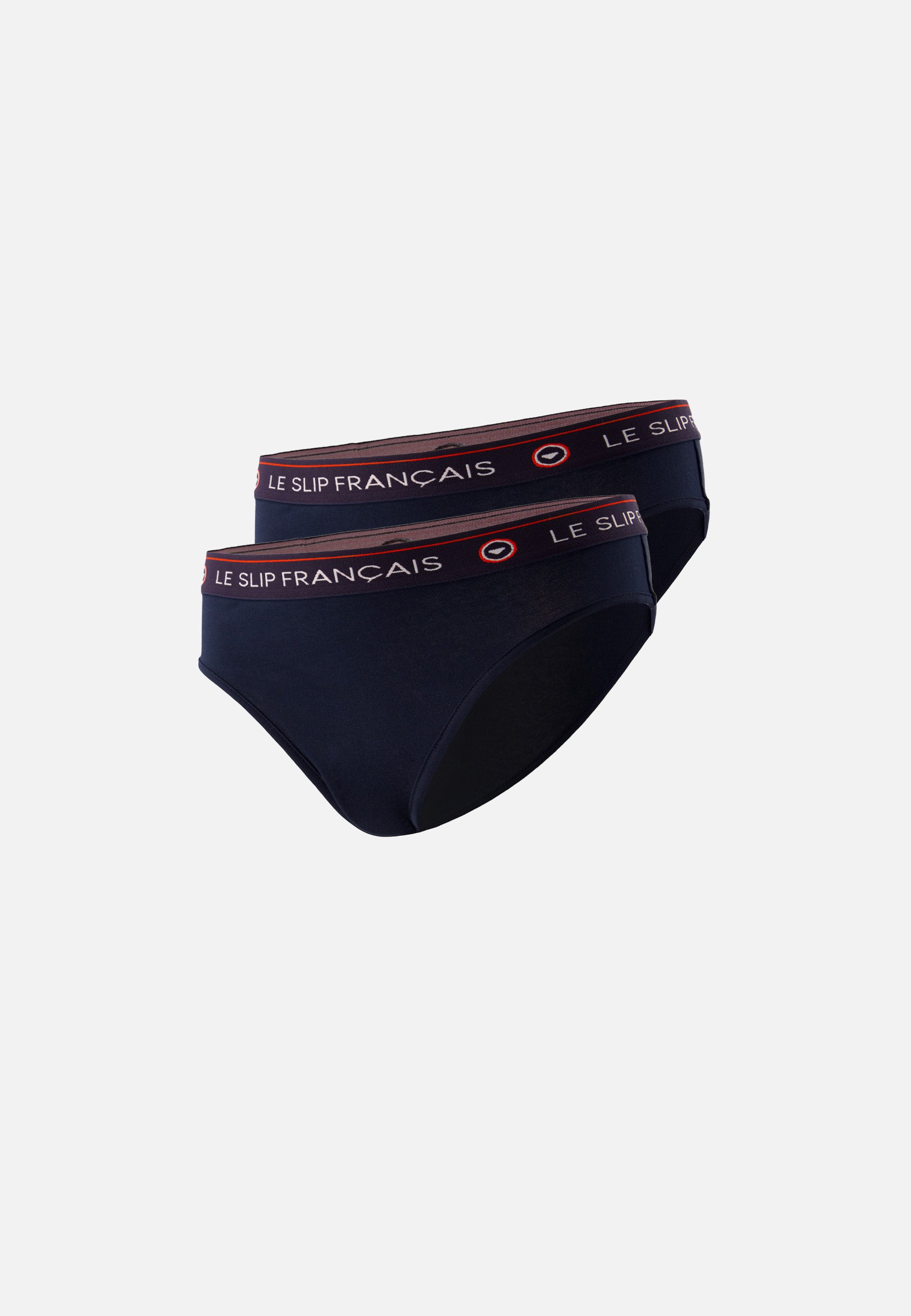 Pack of 2 navy blue cotton panties - Rieuse Marine panties
