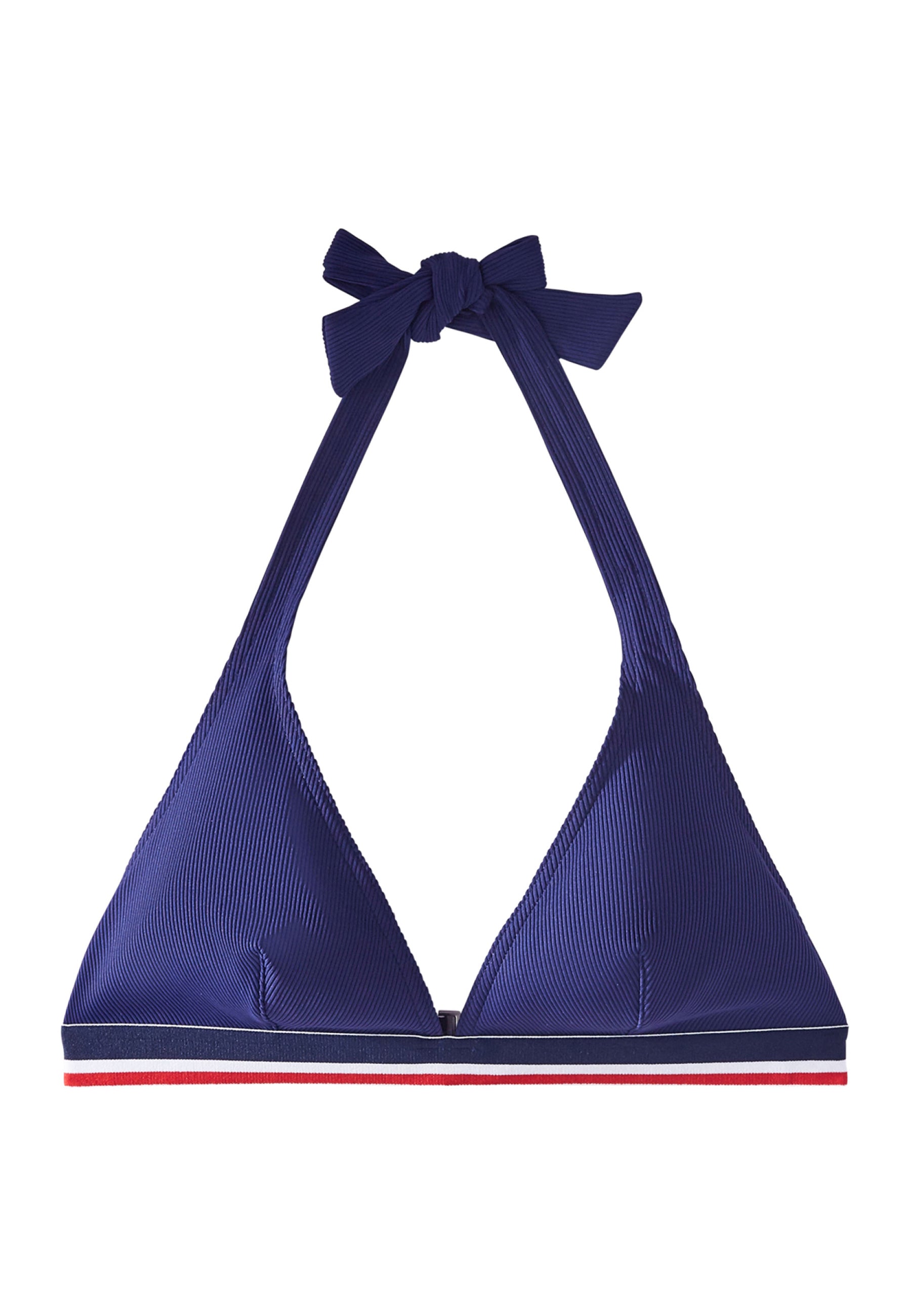 Haut de maillot triangle en polyamide - Marée Marine