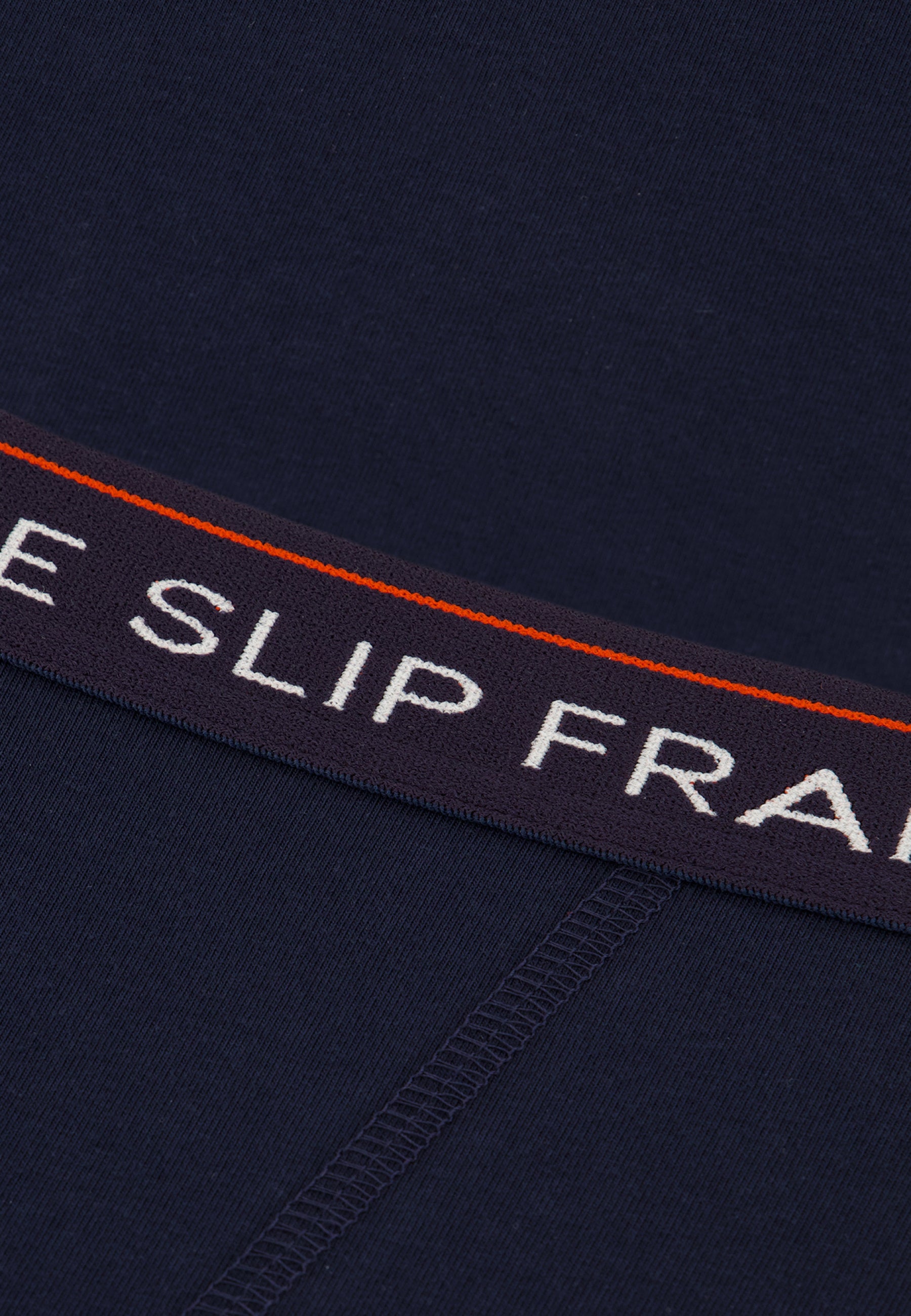 Women's navy cotton boxer briefs - Fougueuse Marine Lsf