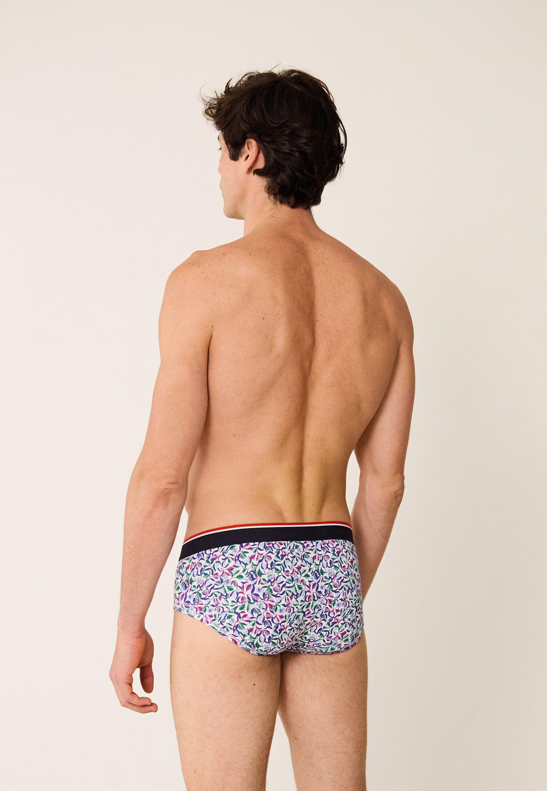 Cotton briefs - Terrible Tulip Purple