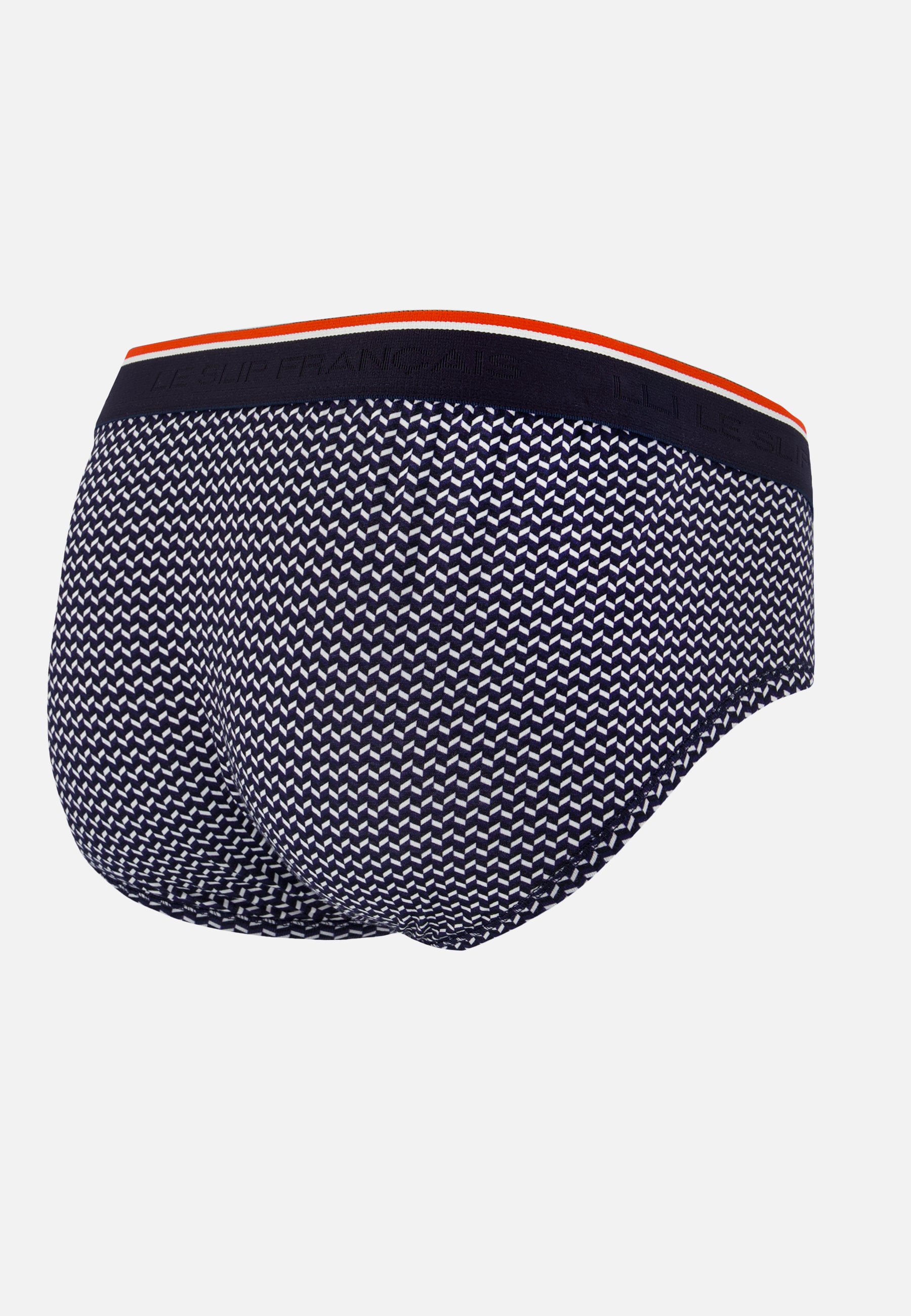 Blue striped cotton briefs - Terrible Chevron