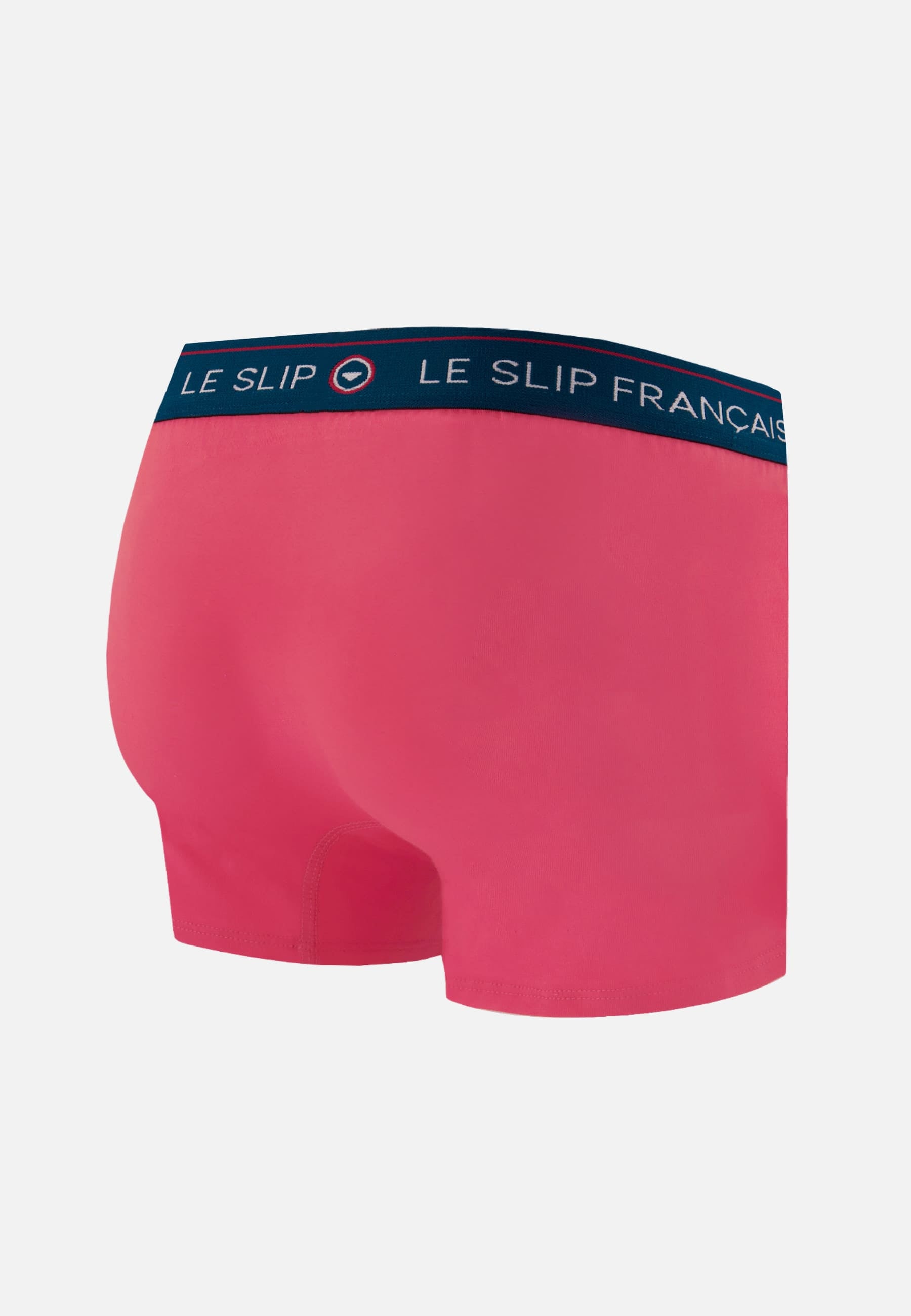 Pink cotton boxer shorts - Redoutable Rose Cerise