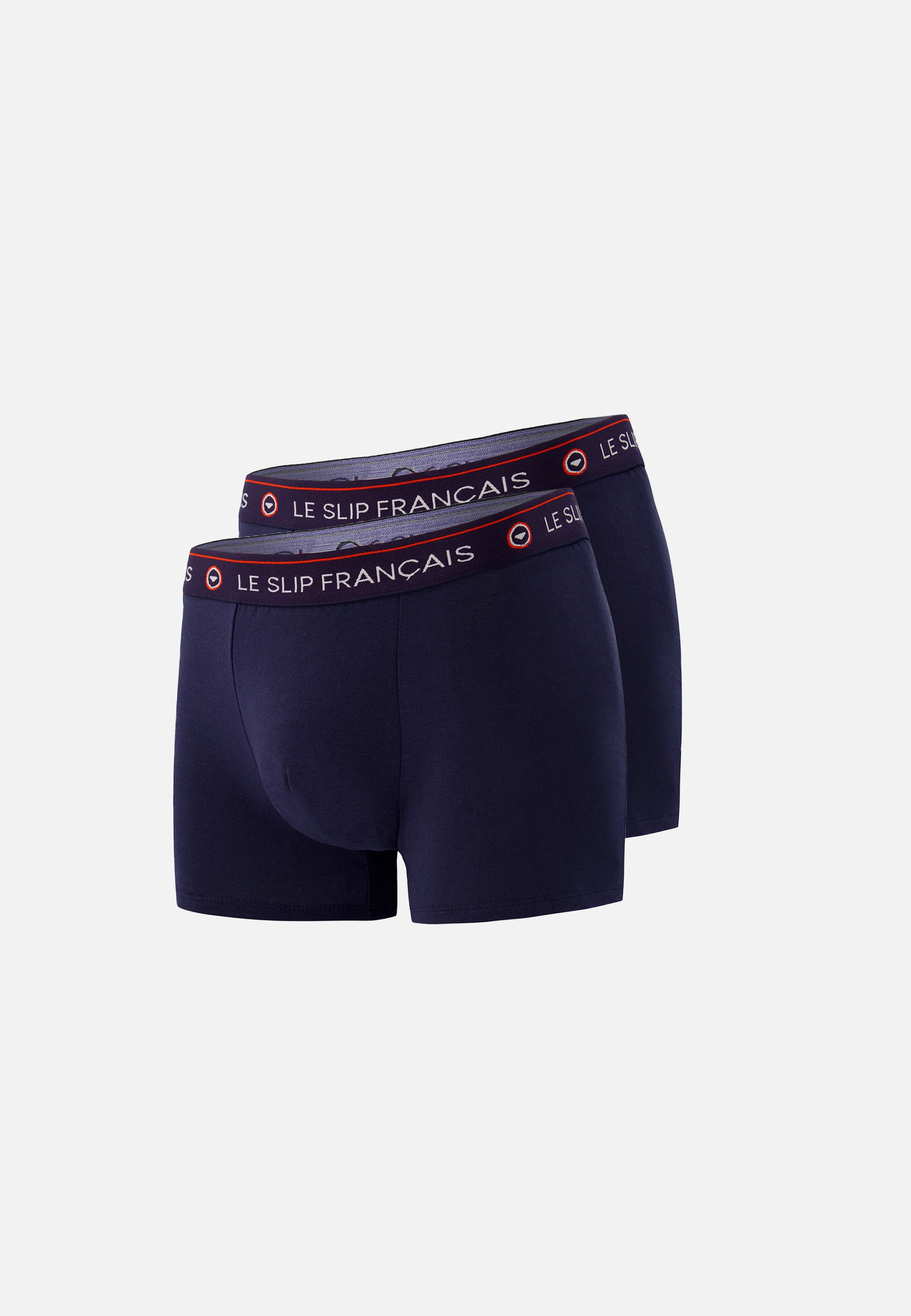 Pack of 2 navy blue cotton boxers - Navy Blue Boxers