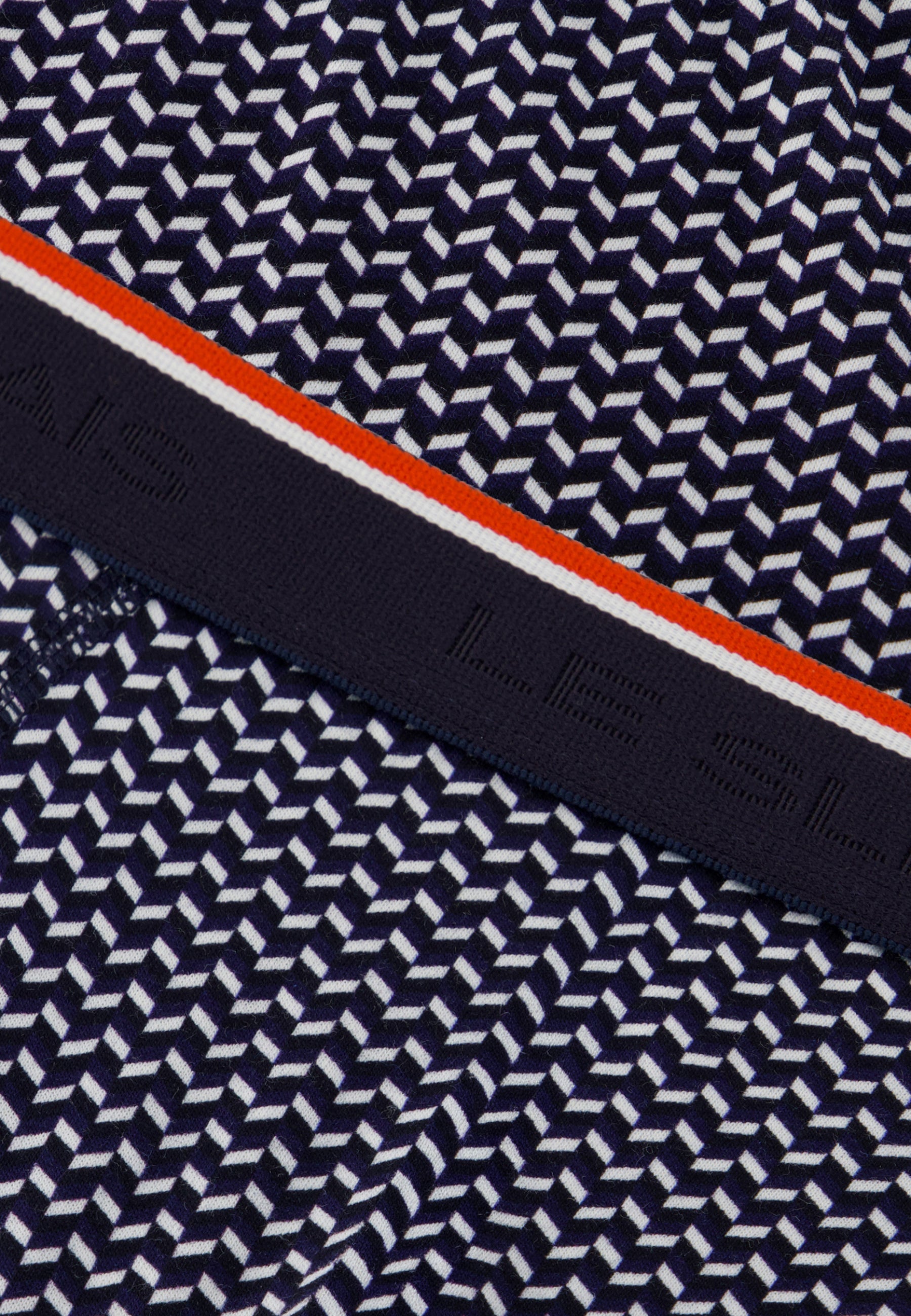 Slip marinière bleu en coton - Terrible Chevron