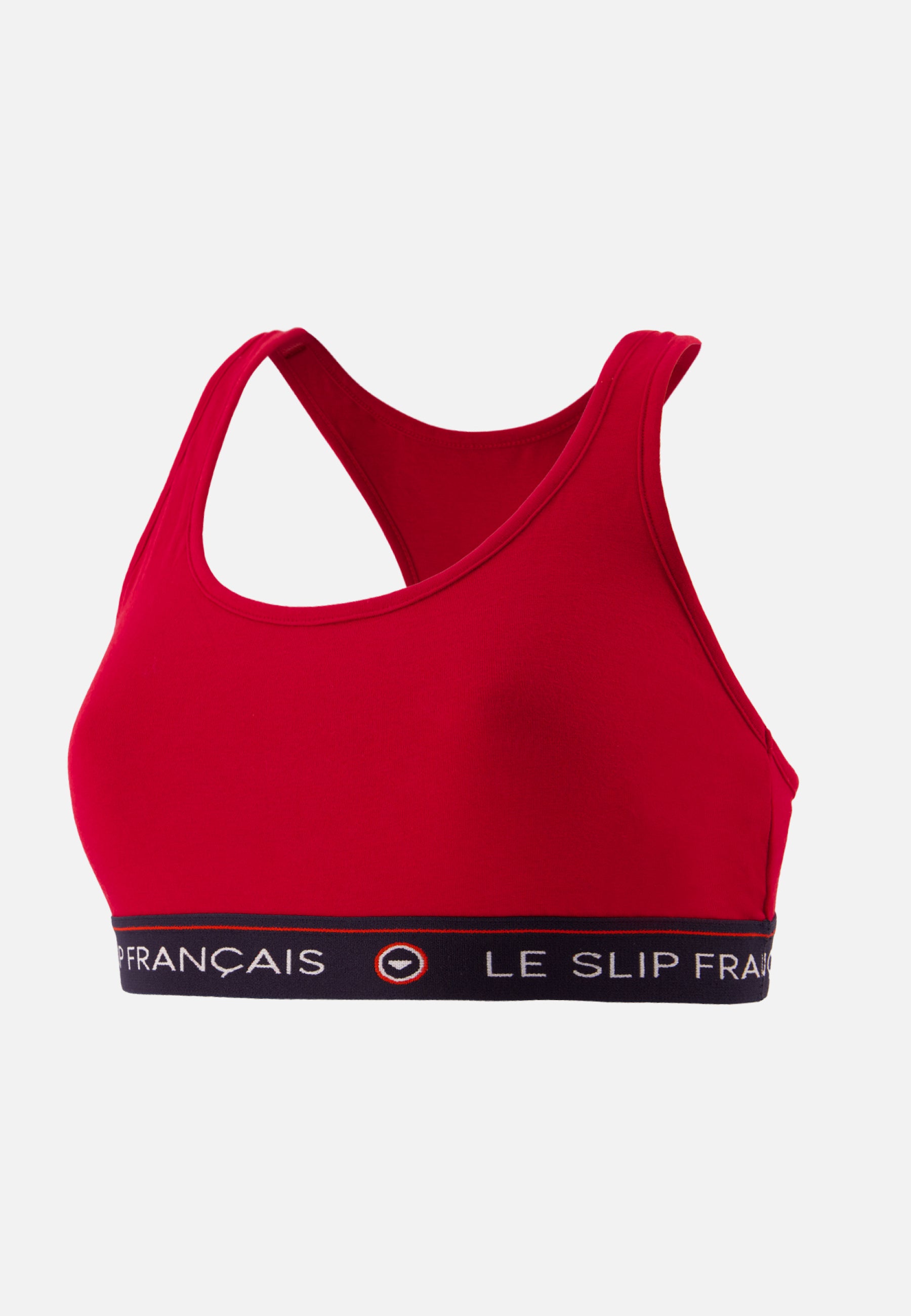 Women's red cotton bra - Tapageuse Cherry Red