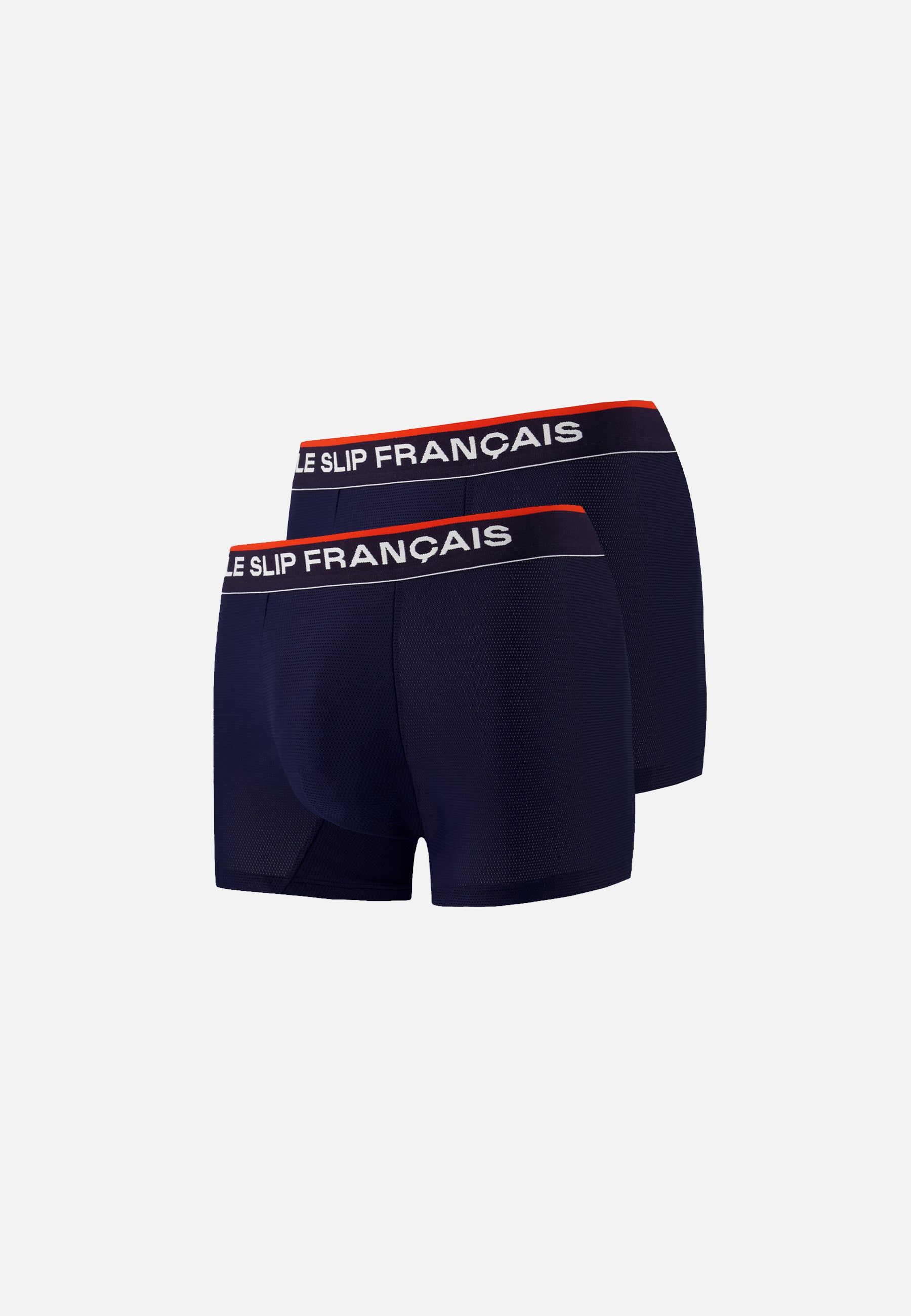 Lot de 2 boxers marine de sport - Courageux Marine