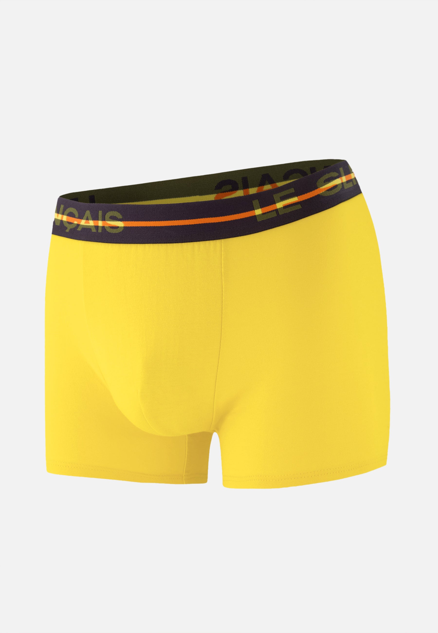 Yellow cotton boxer shorts - Redoutable Lemon Yellow