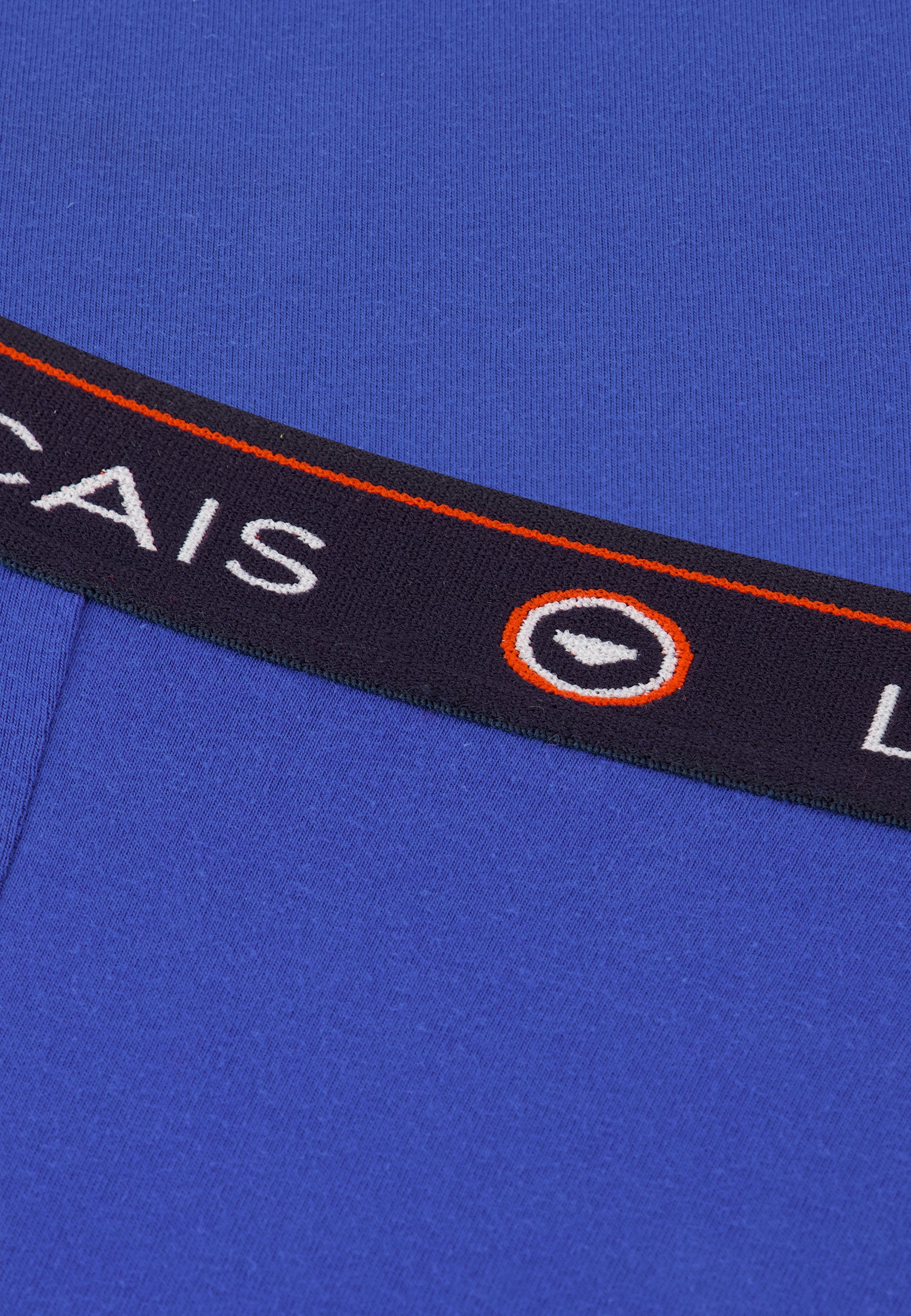 Long cotton boxer shorts - Redoutable Long Dazzling Blue