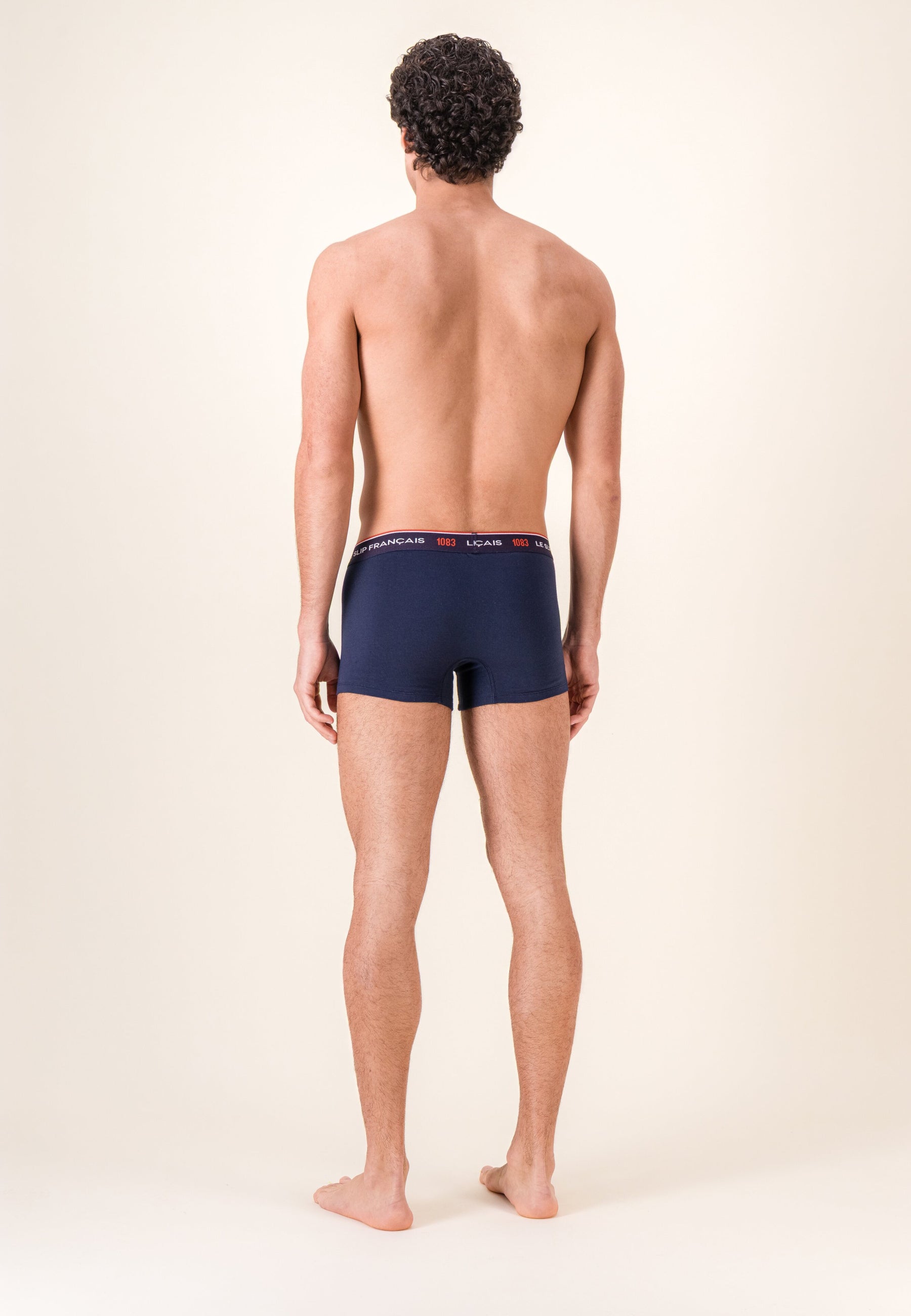 Boxer bleu marine en coton bio - Redoutable Marine - Collab 1083