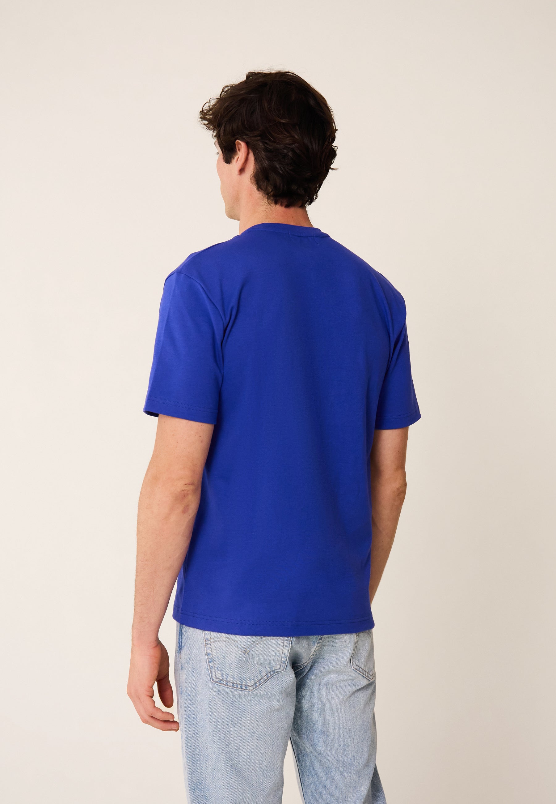 T-shirt en coton - Sasha Bleu Eblouissant