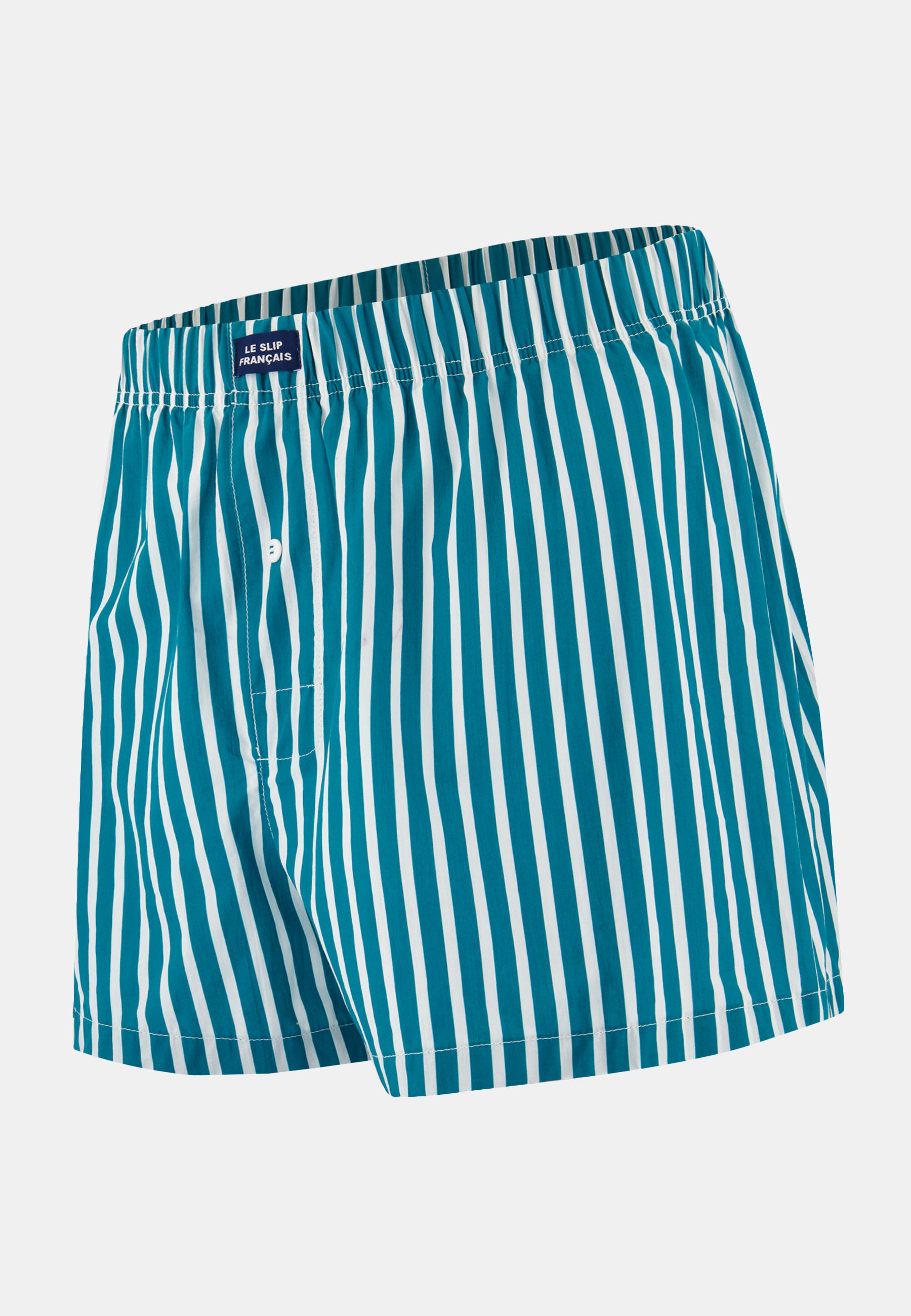 Topaz striped cotton boxer shorts - Jacques Rayures Topaz