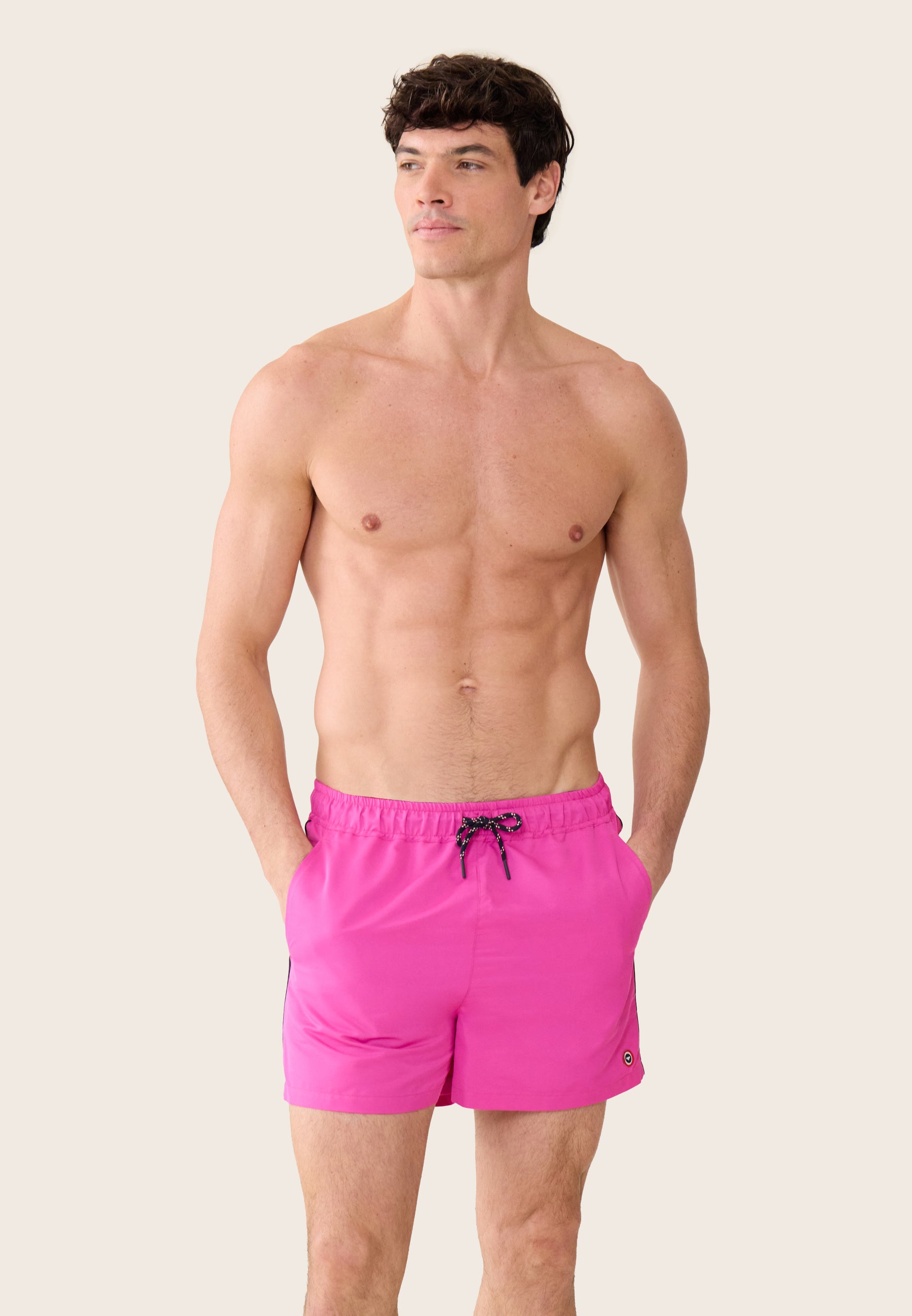 Short de bain violet - Pegase Rose Violet