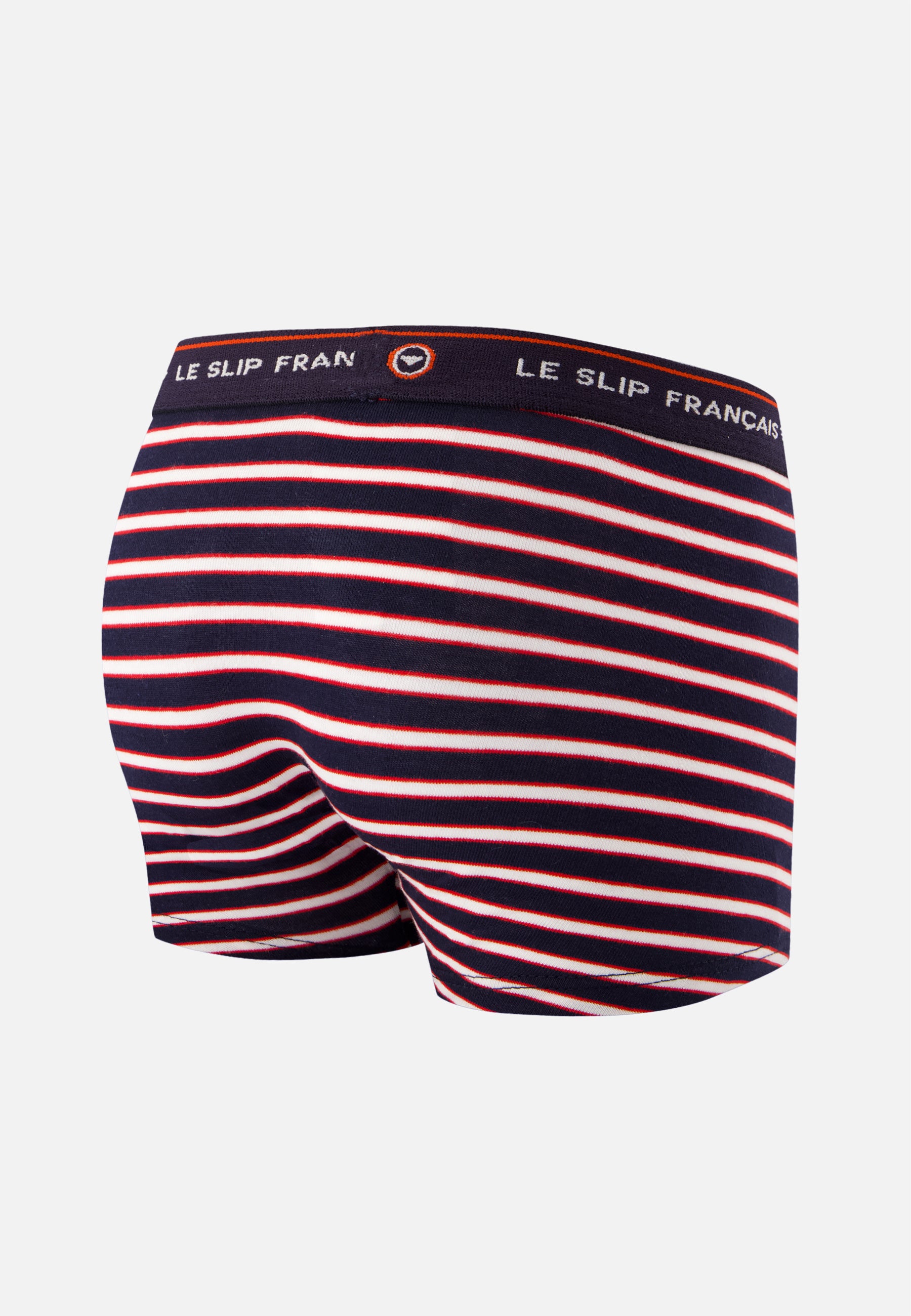 Children's tricolor striped cotton boxer shorts - Petit Joseph Tricolor Stripes