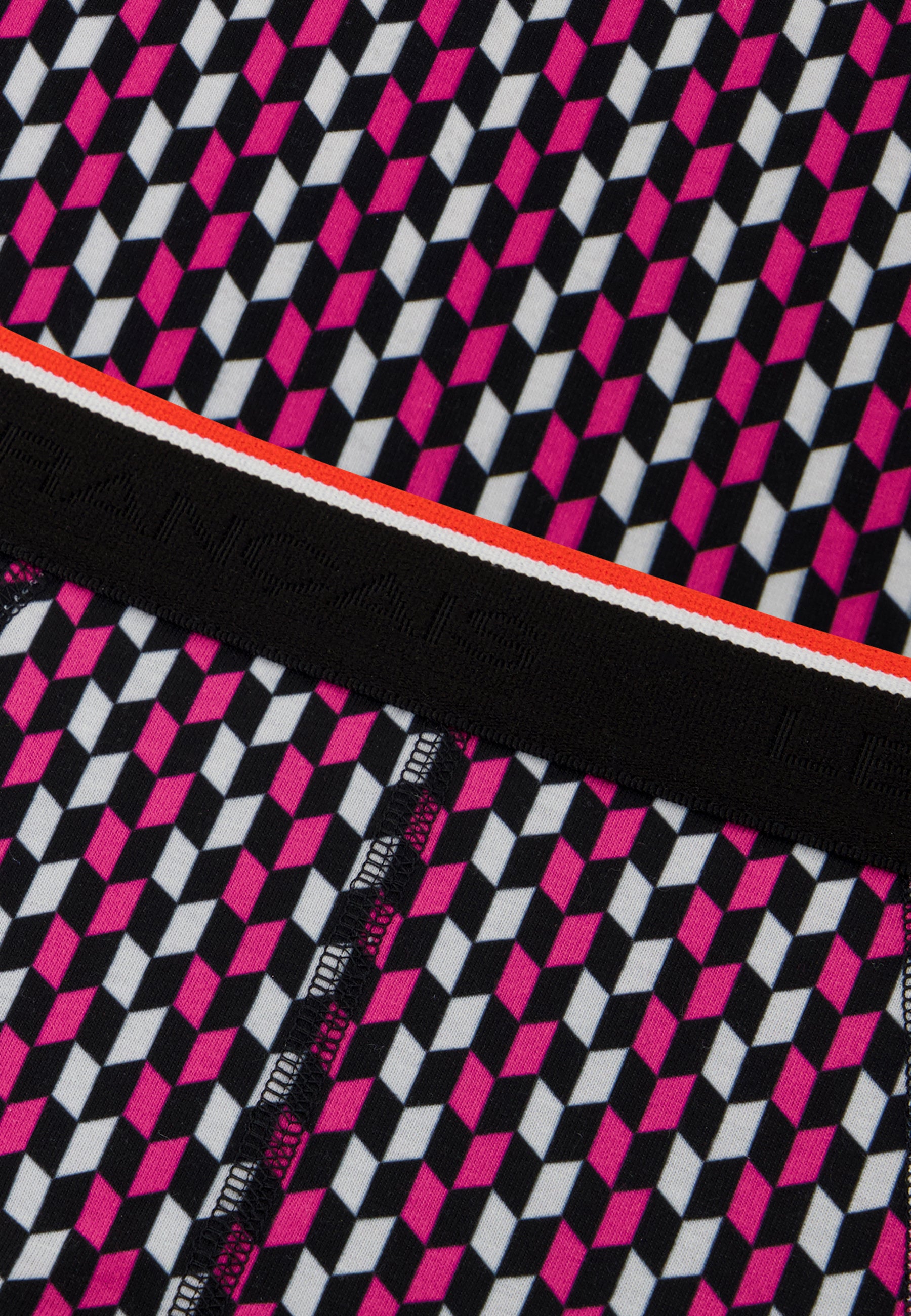 Slip imprimé fléchettes fuchsia en coton - Terrible Flechette Fuchsia