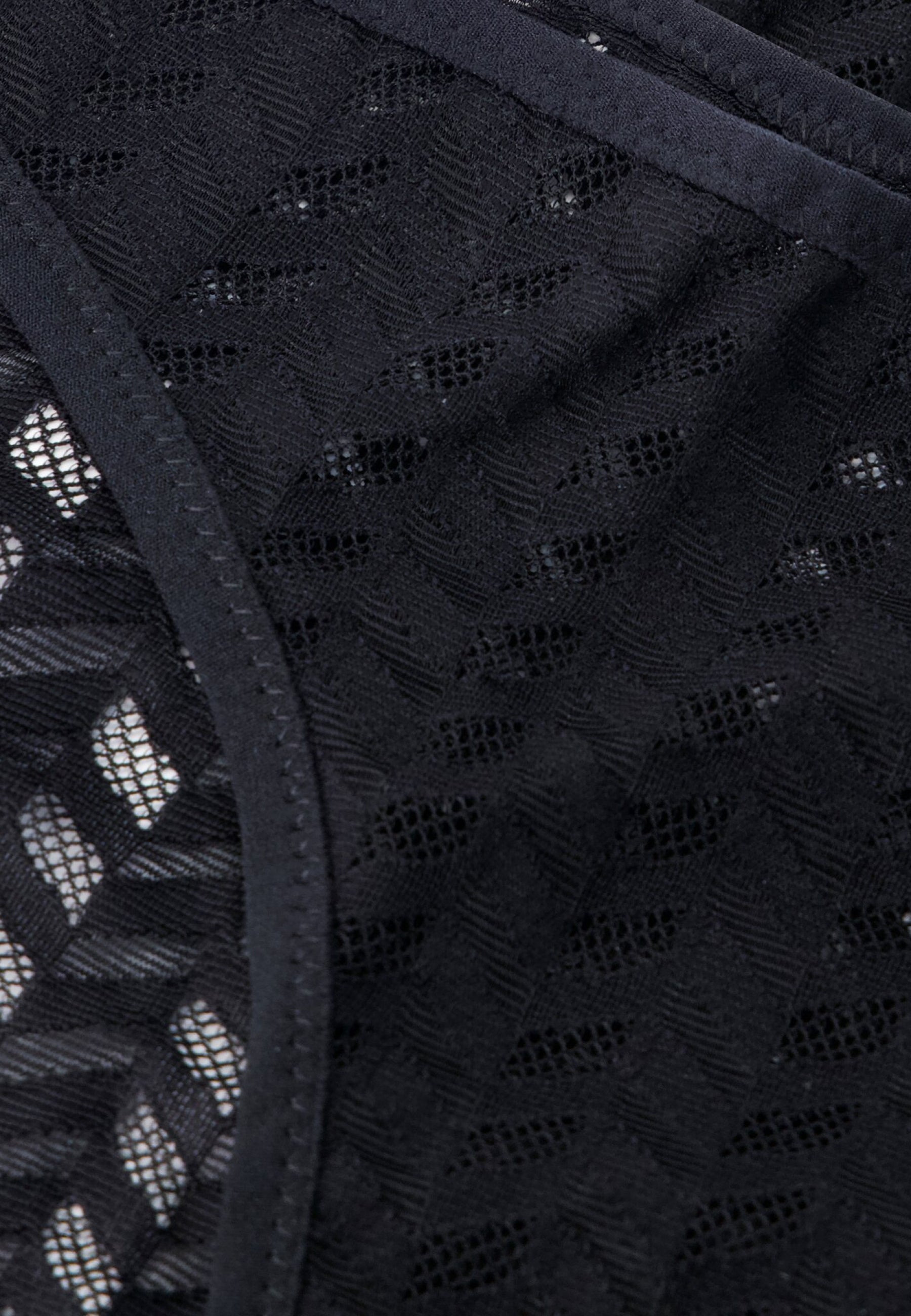 Culotte noire en dentelle - Zita Noir