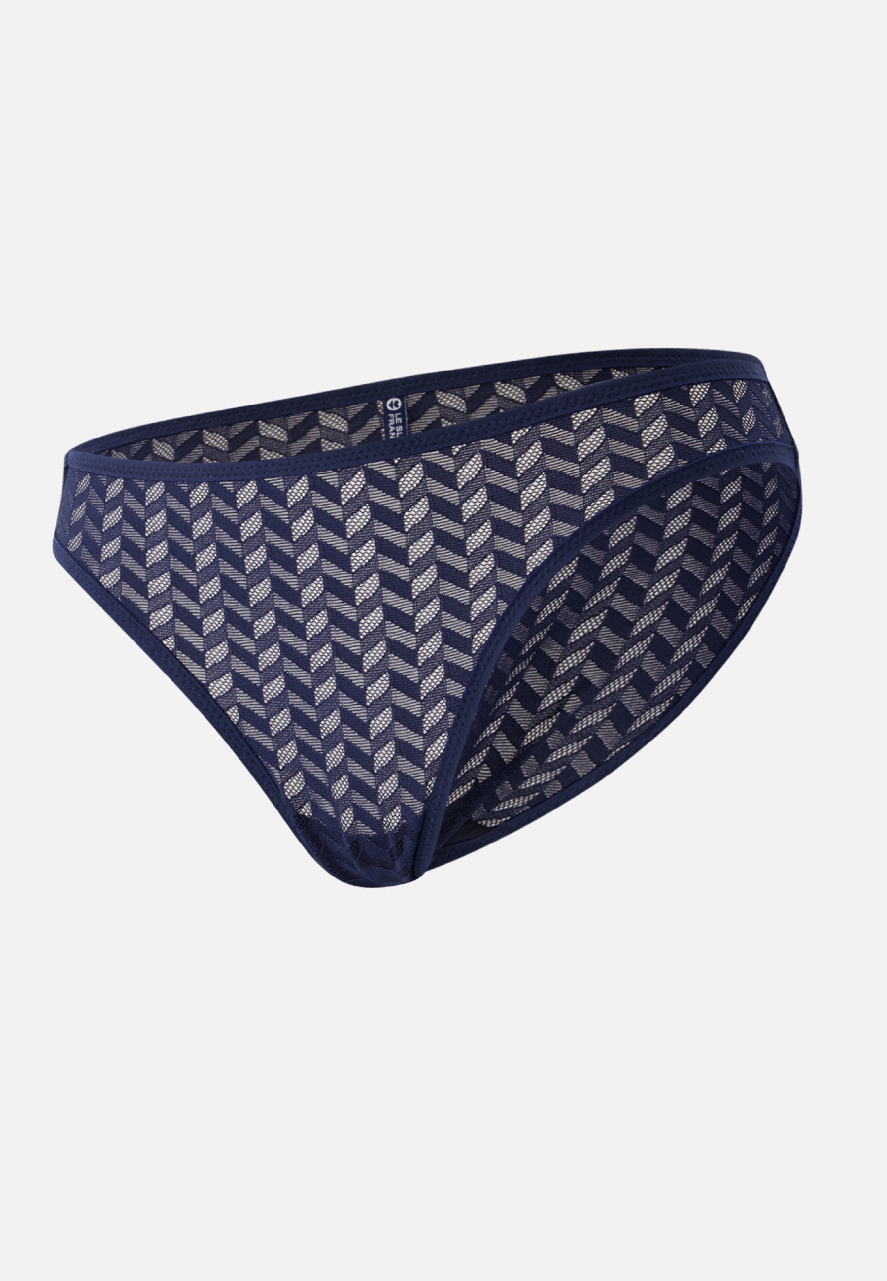 Navy blue lace panties - Zita Marine