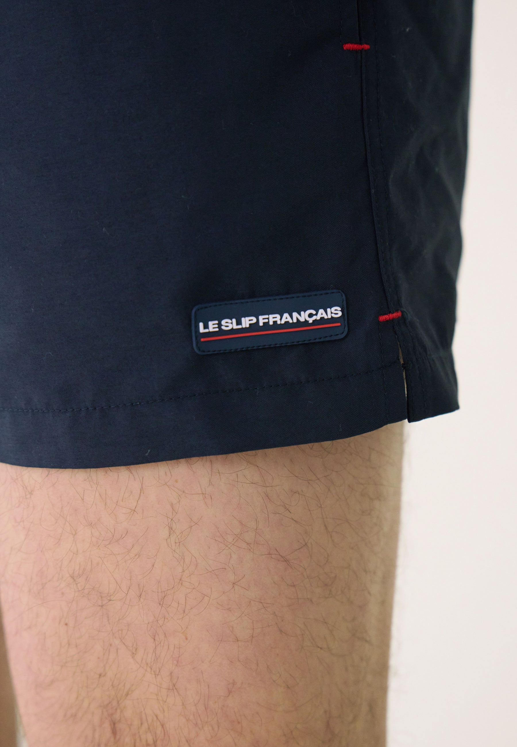 Short de bain court ceinture élastiquée - Liamone Marine