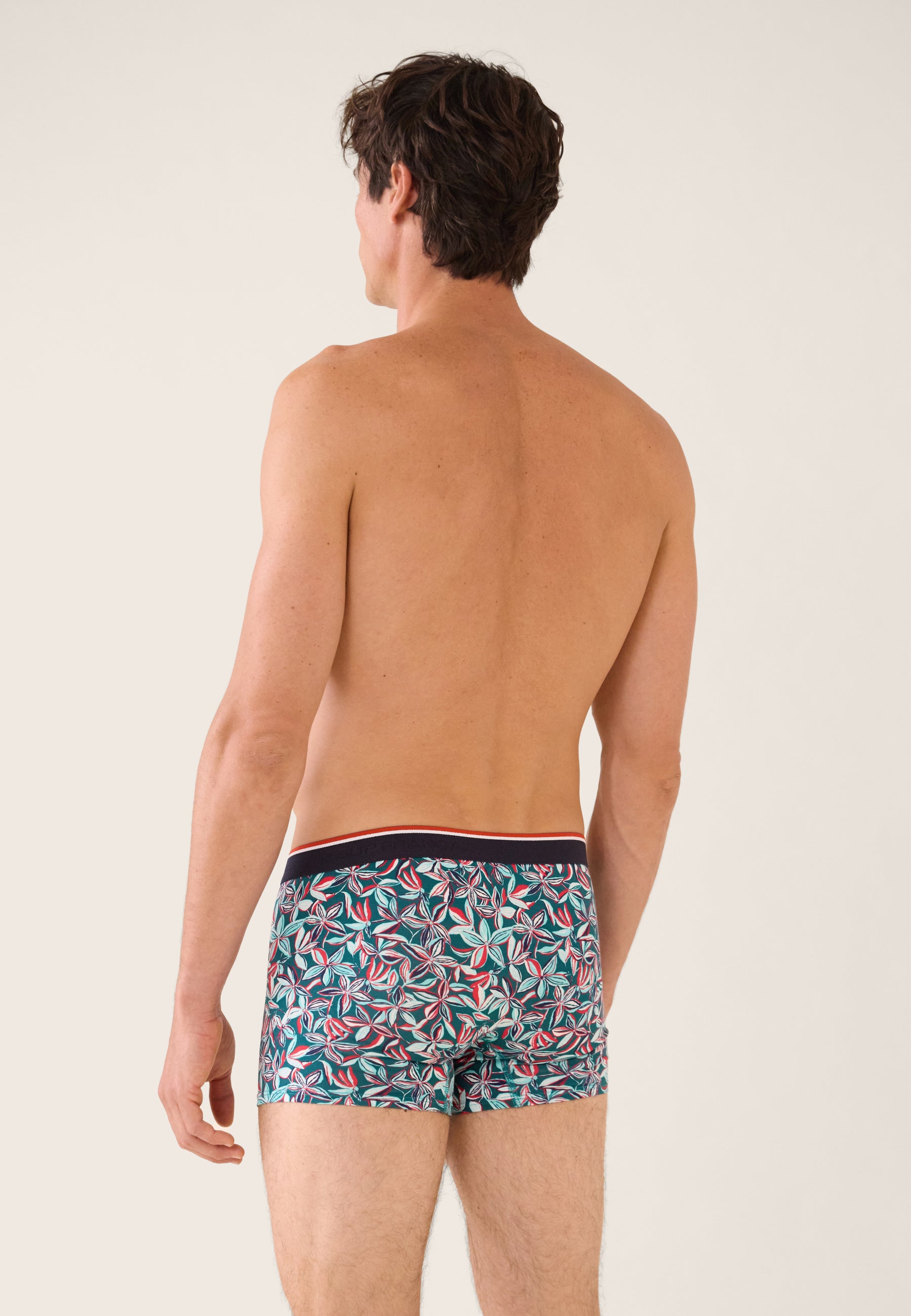 Lot de 2 boxers en coton - Boxers Marine Jasmin Bleu Canard