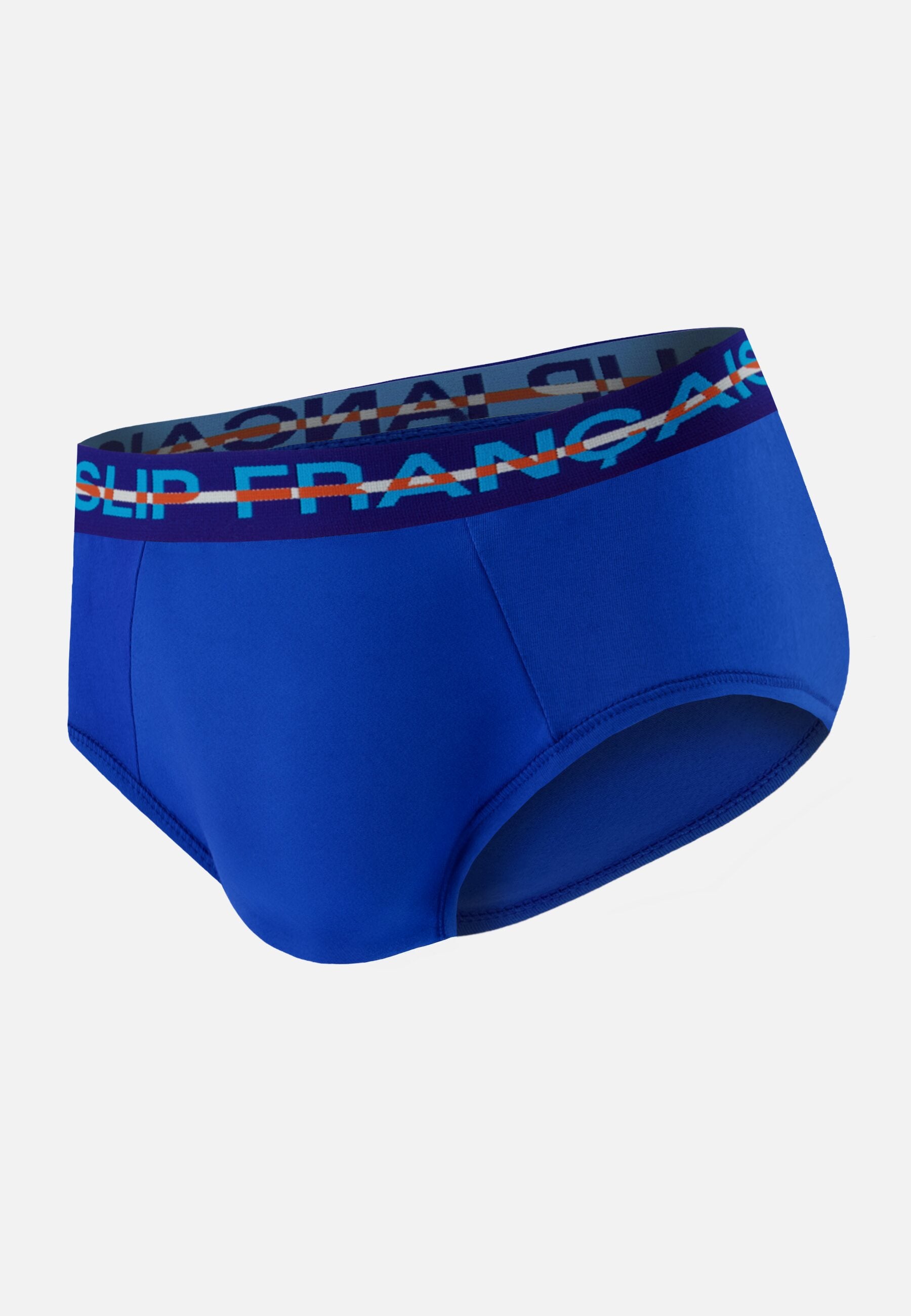 Slip bleu en coton - Intrépide Bleu Nautique