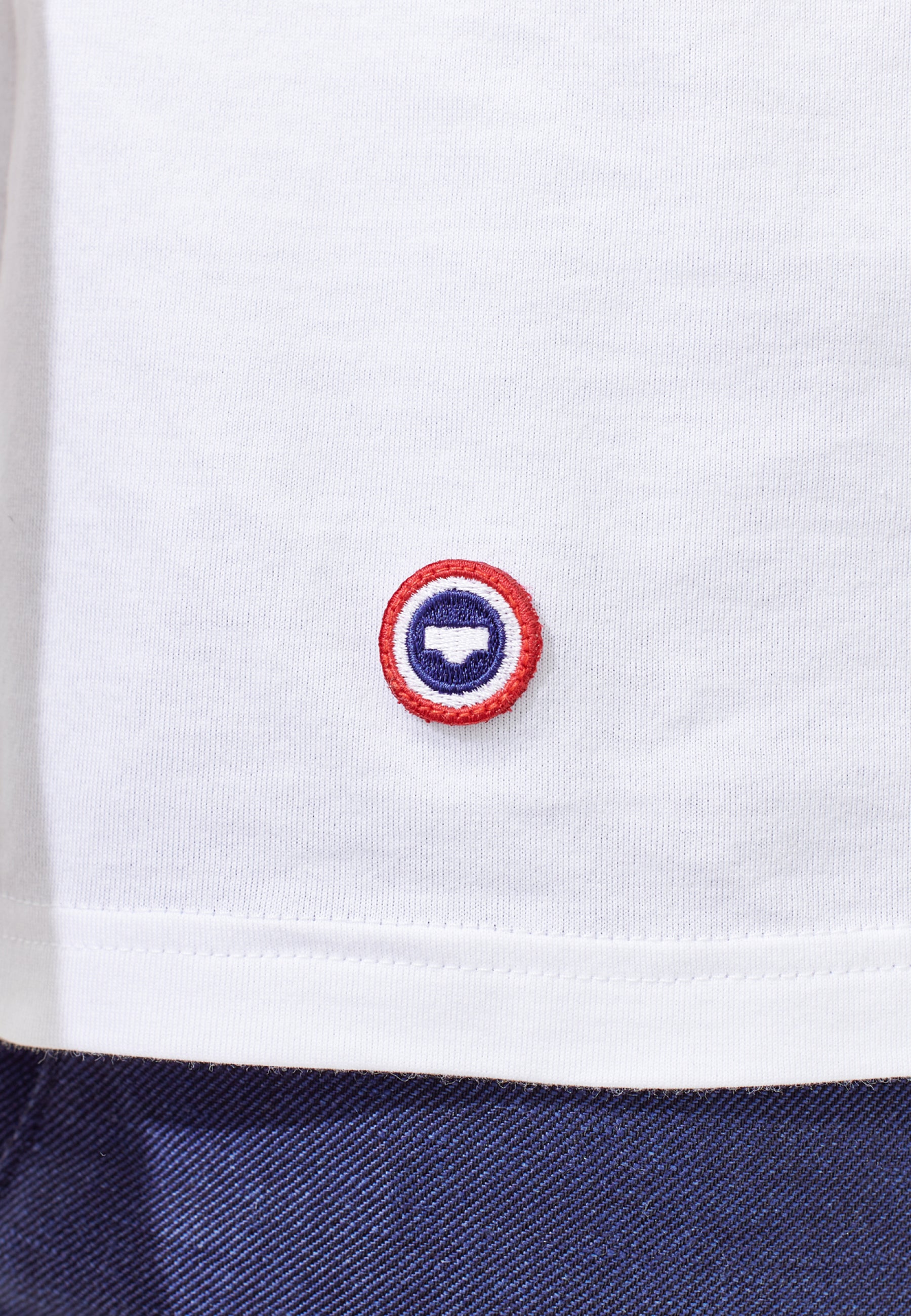 T-shirt mixte col rond - Jean