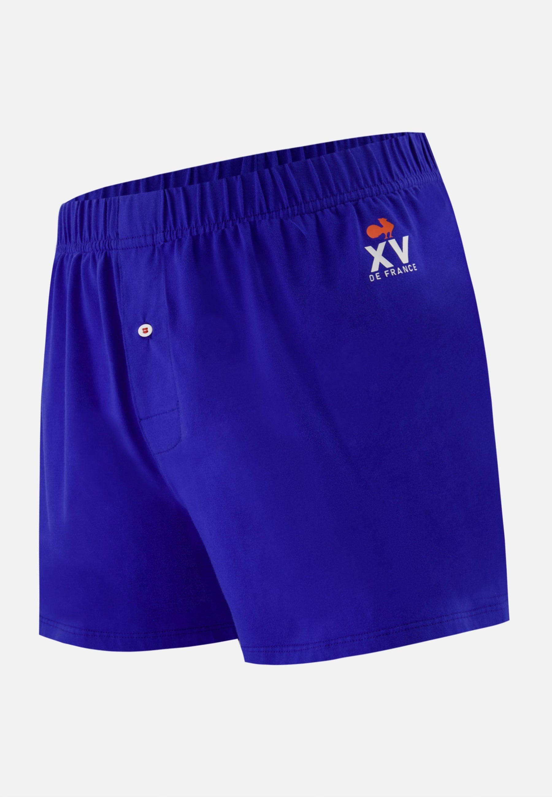 Caleçon bleu france rugby en jersey de coton - Fredo Indigo France Rugby