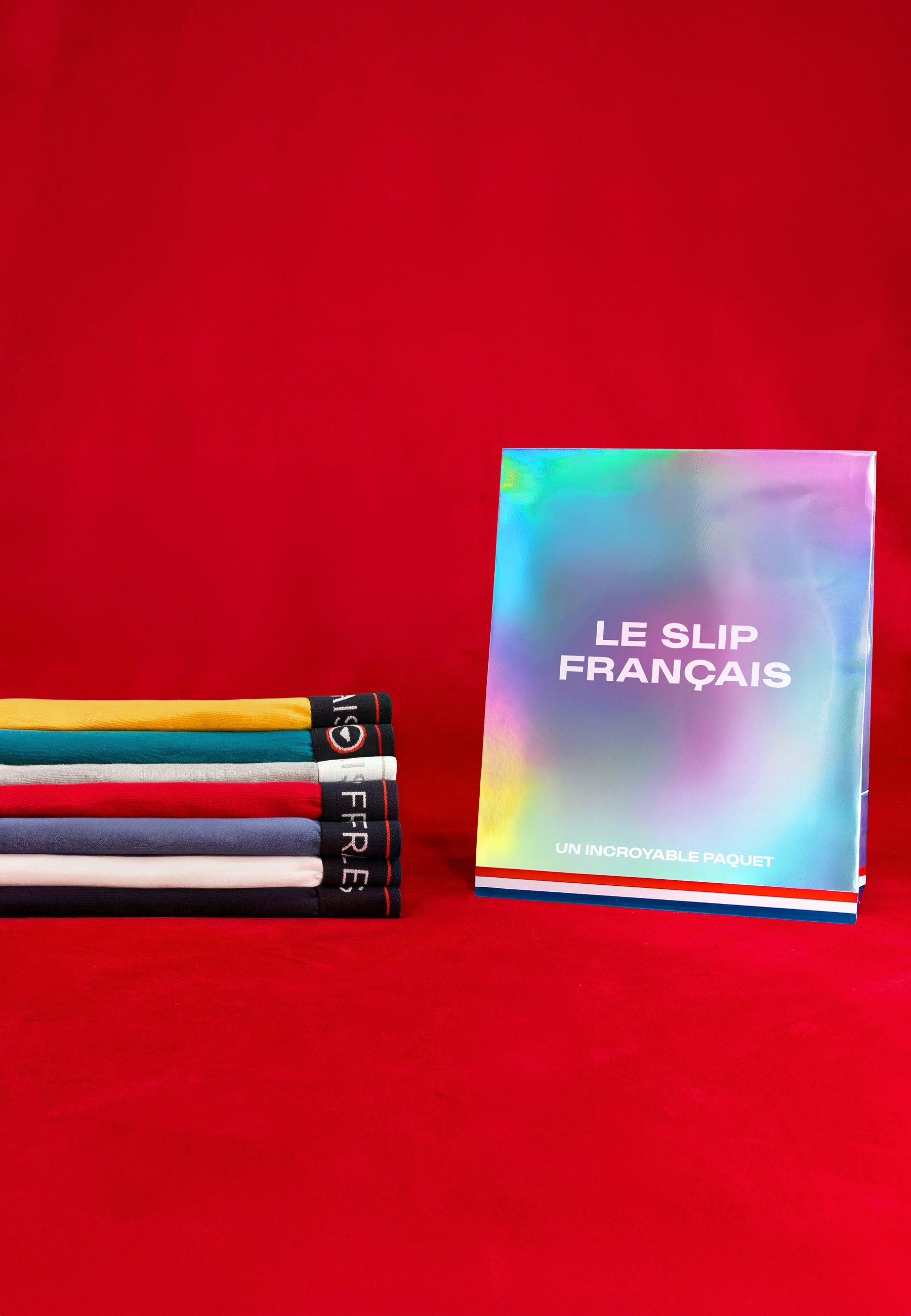 Pack of 7 cotton boxers - Mustard Green Fir Grey Heather Cherry Red Denim Blue Navy White Boxers