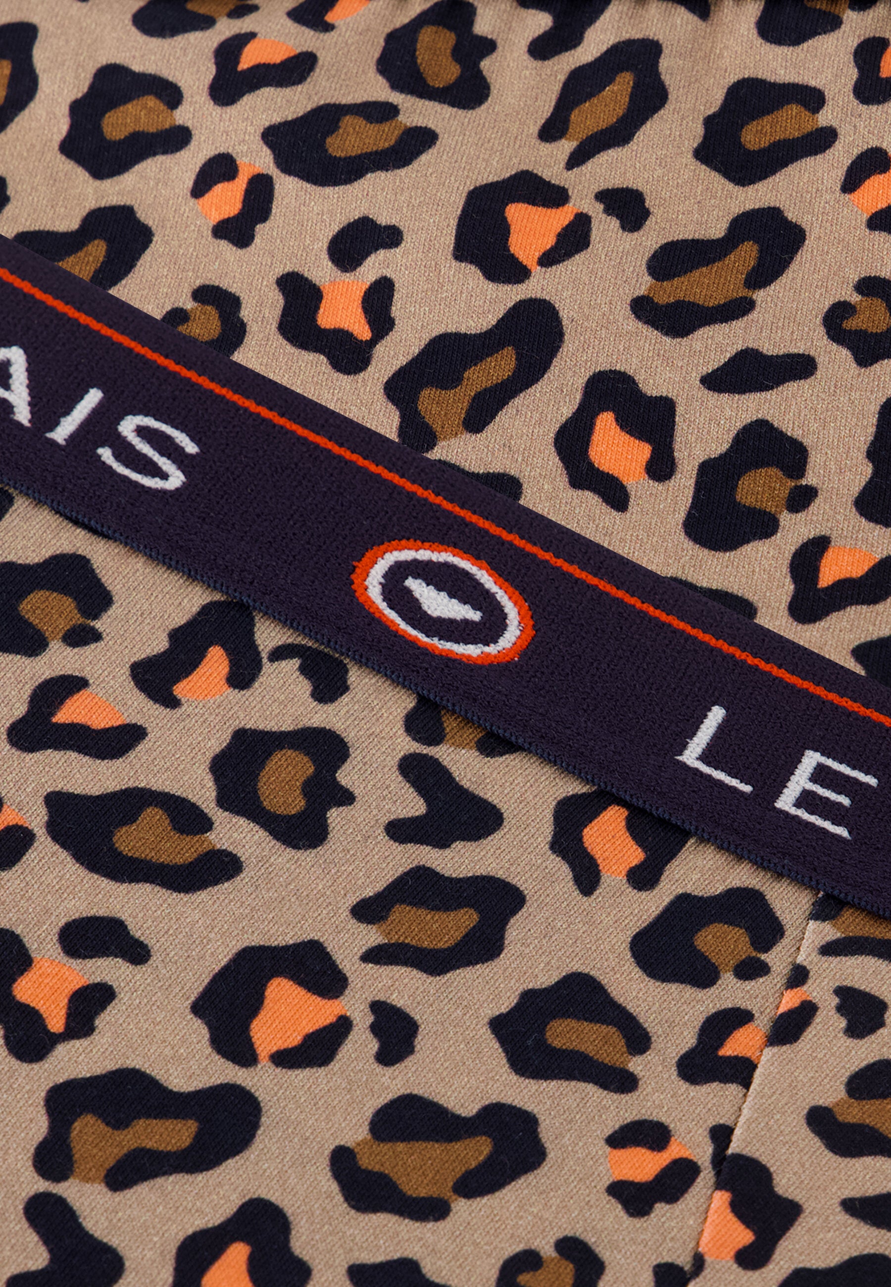 Slip à motif léopard en coton - Intrépide Léopard