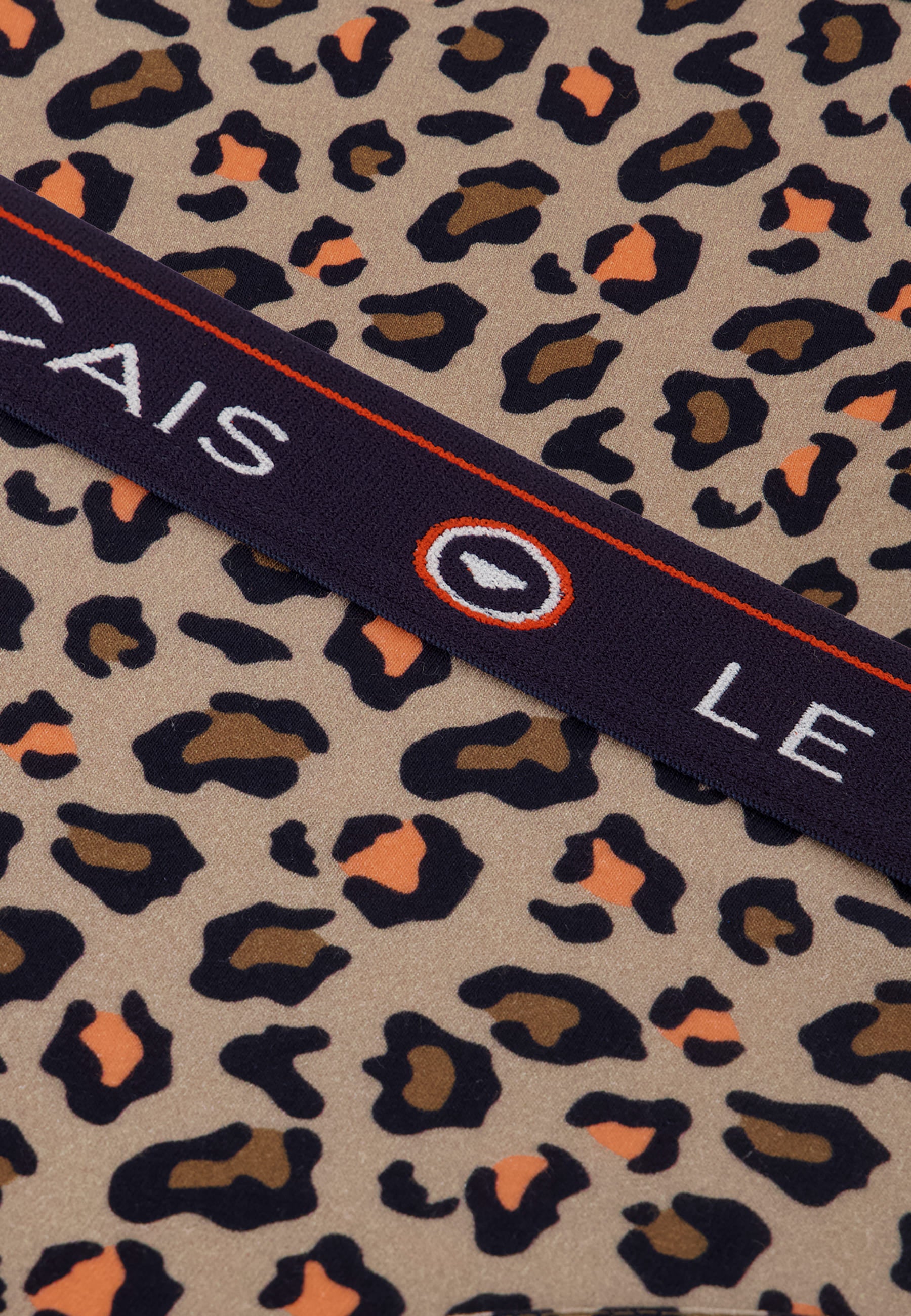 Culotte taille haute à motif léopard en coton - Rieuse Léopard