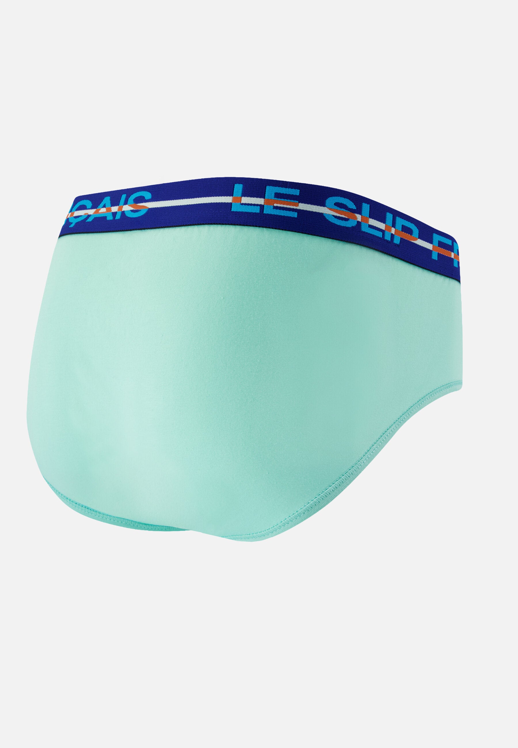 Slip vert en coton - Intrépide Vert Azur