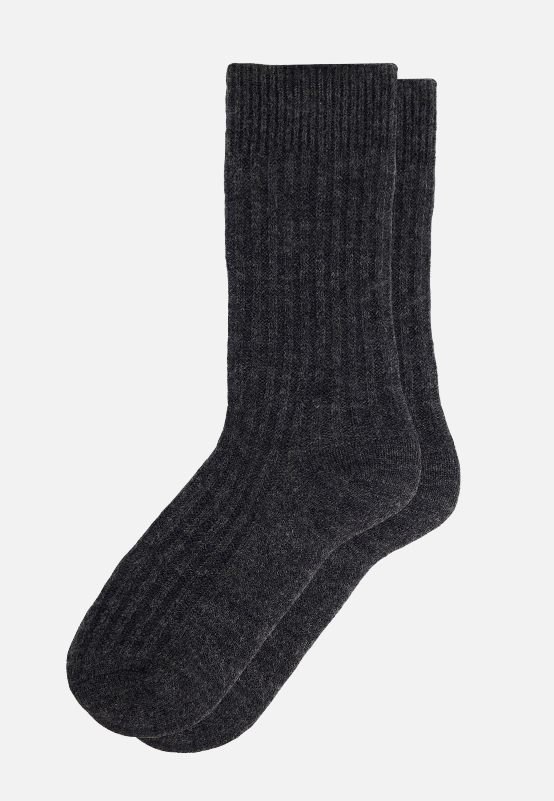 Chaussettes mi-hautes grises avec mohair - Andy Gris Chine