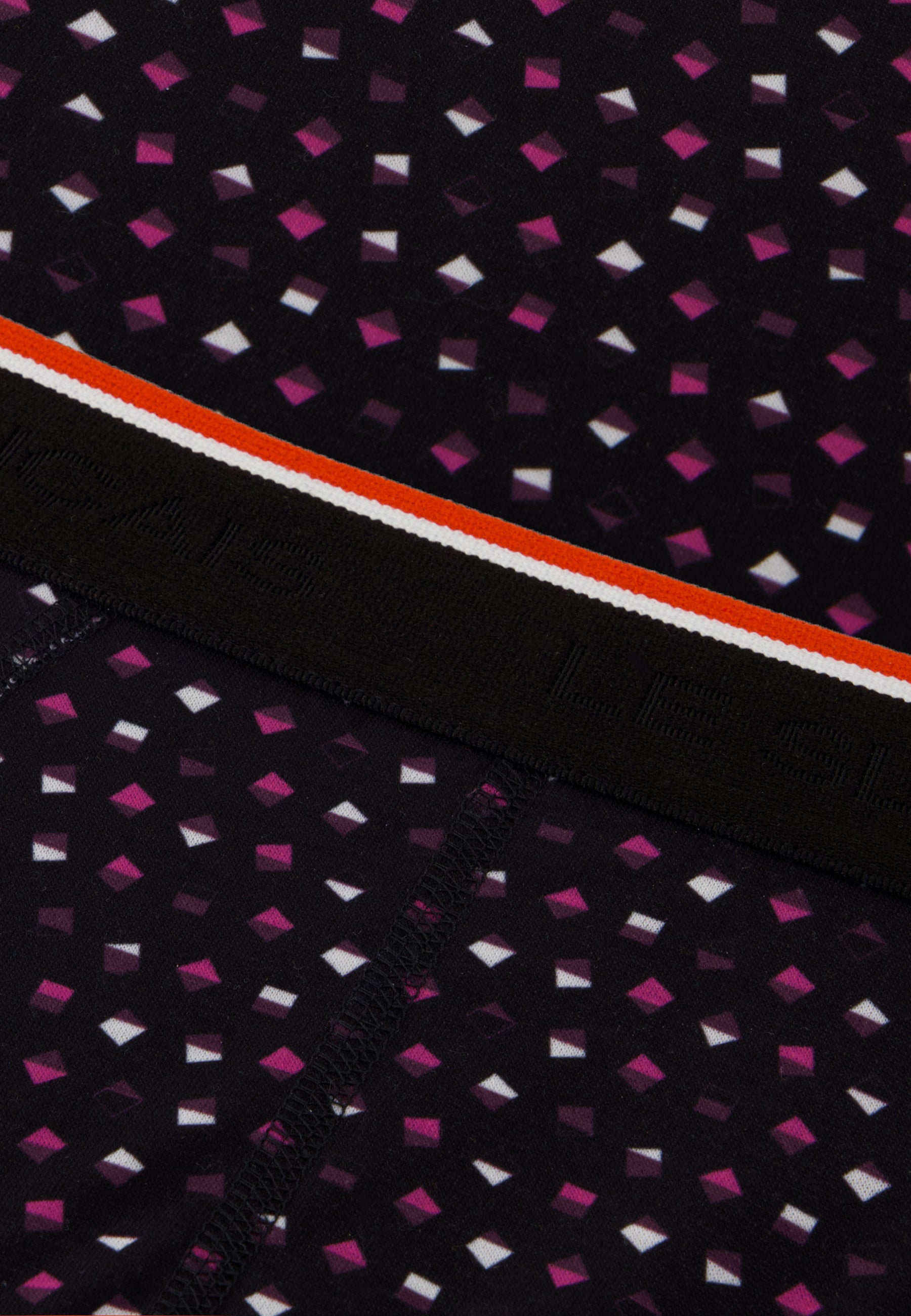 Slip noir à motif petit carré - Terrible Petits Carres Noir