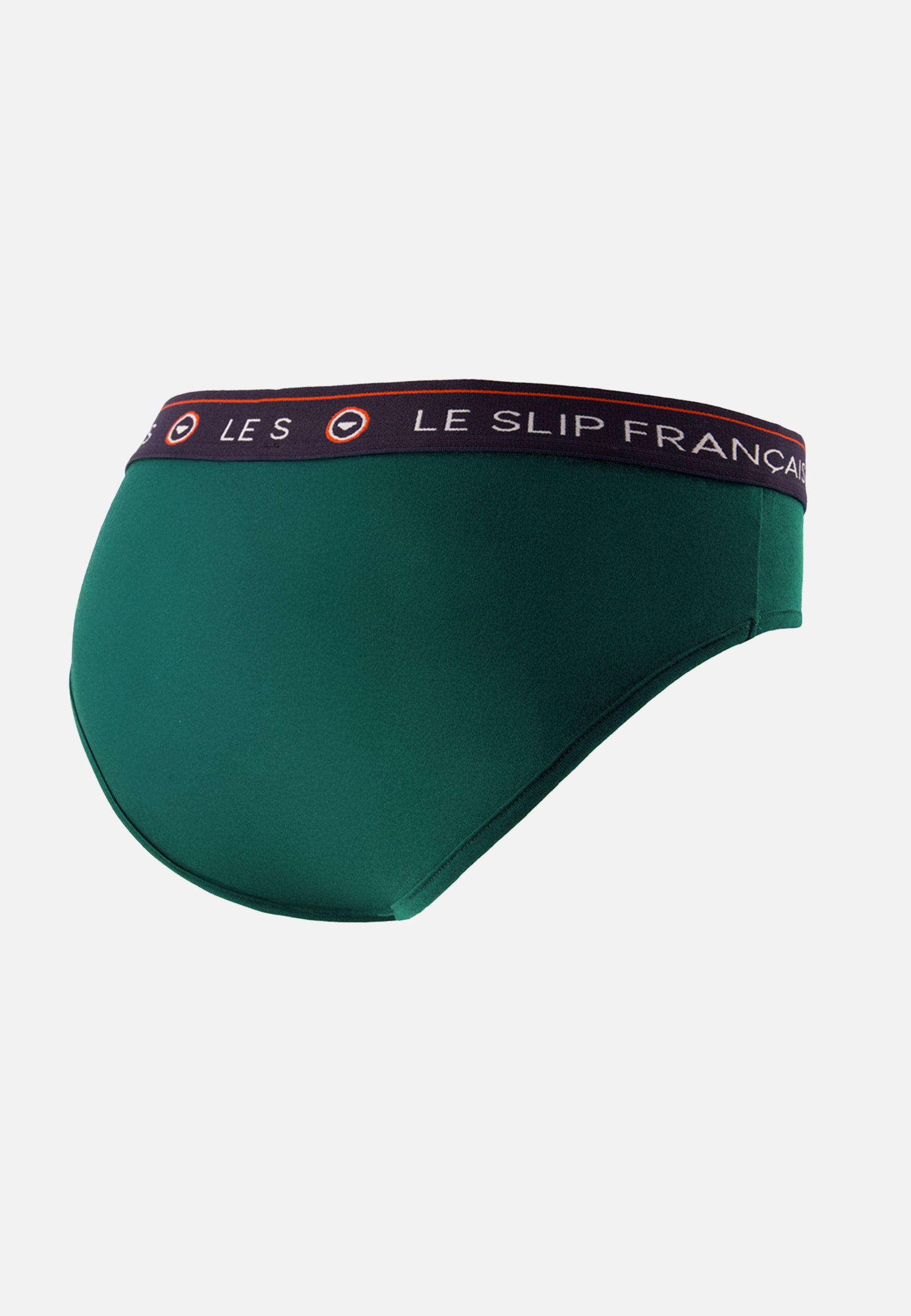 Culotte taille haute vert sapin en coton - Rieuse Vert Sapin