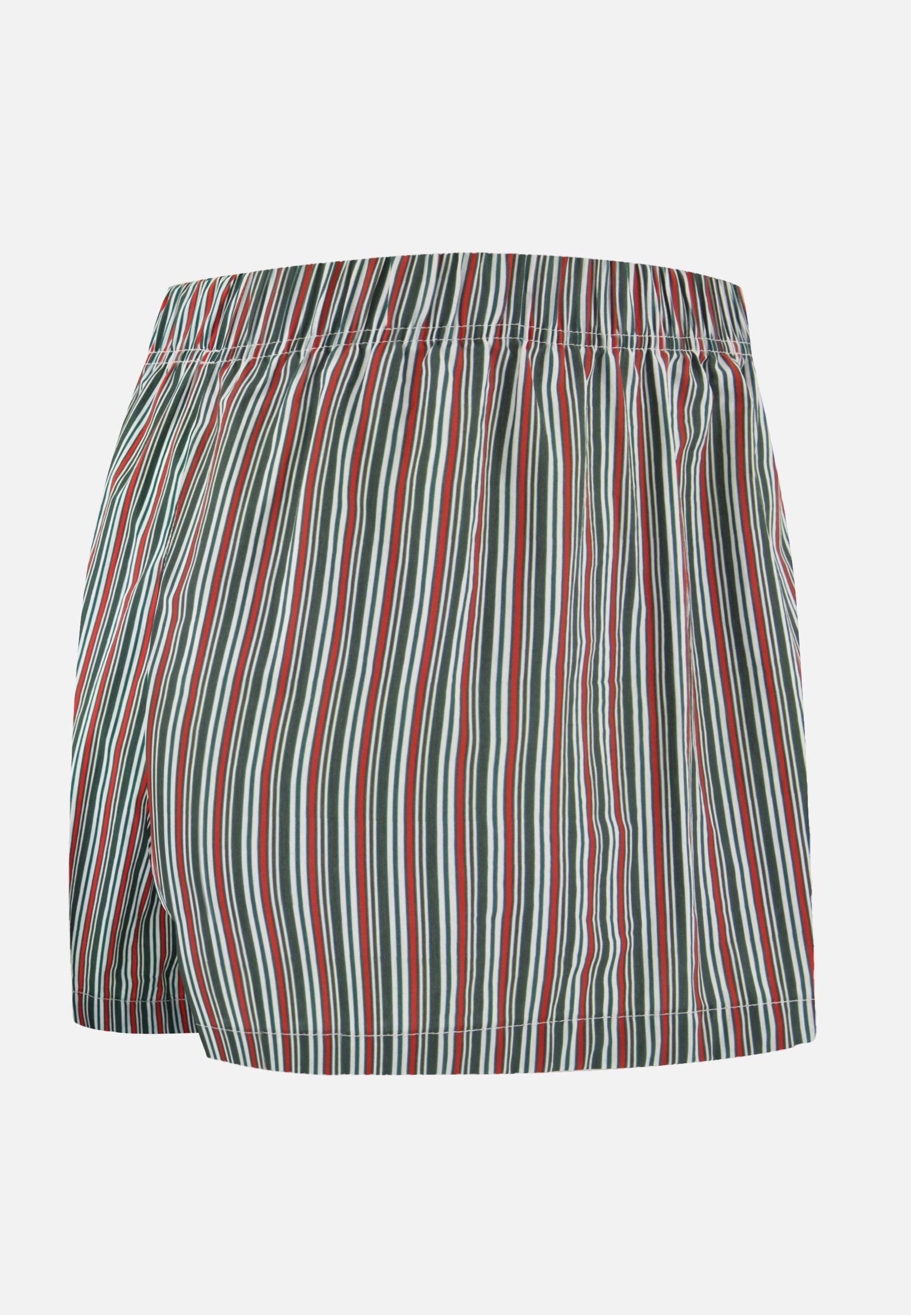 Caleçon matelas vert à rayures en coton - Jacques Rayures Matelas Vert