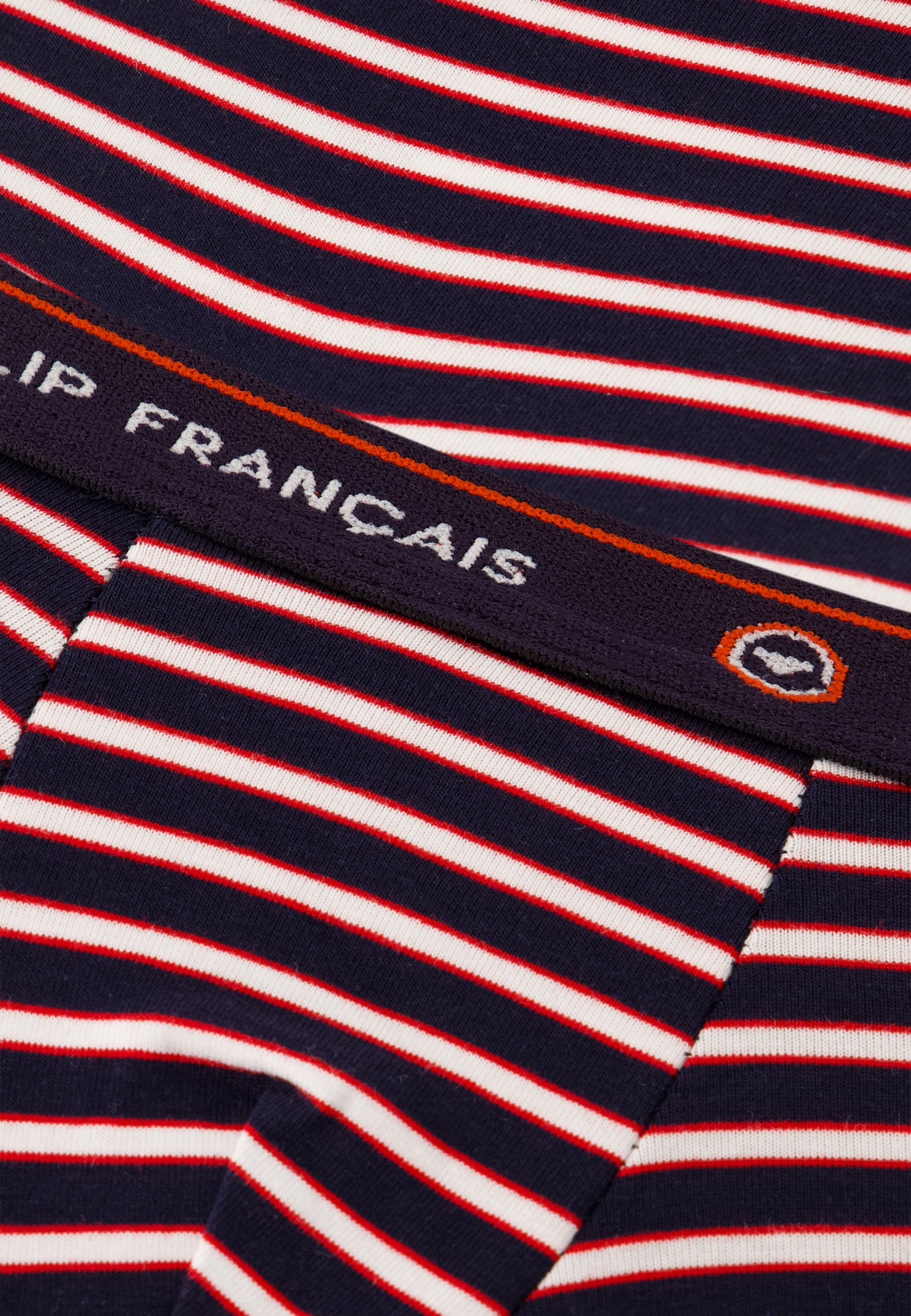 Children's tricolor striped cotton boxer shorts - Petit Joseph Tricolor Stripes